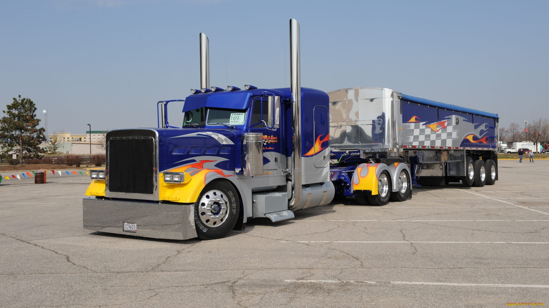 автомобили, peterbilt, custom