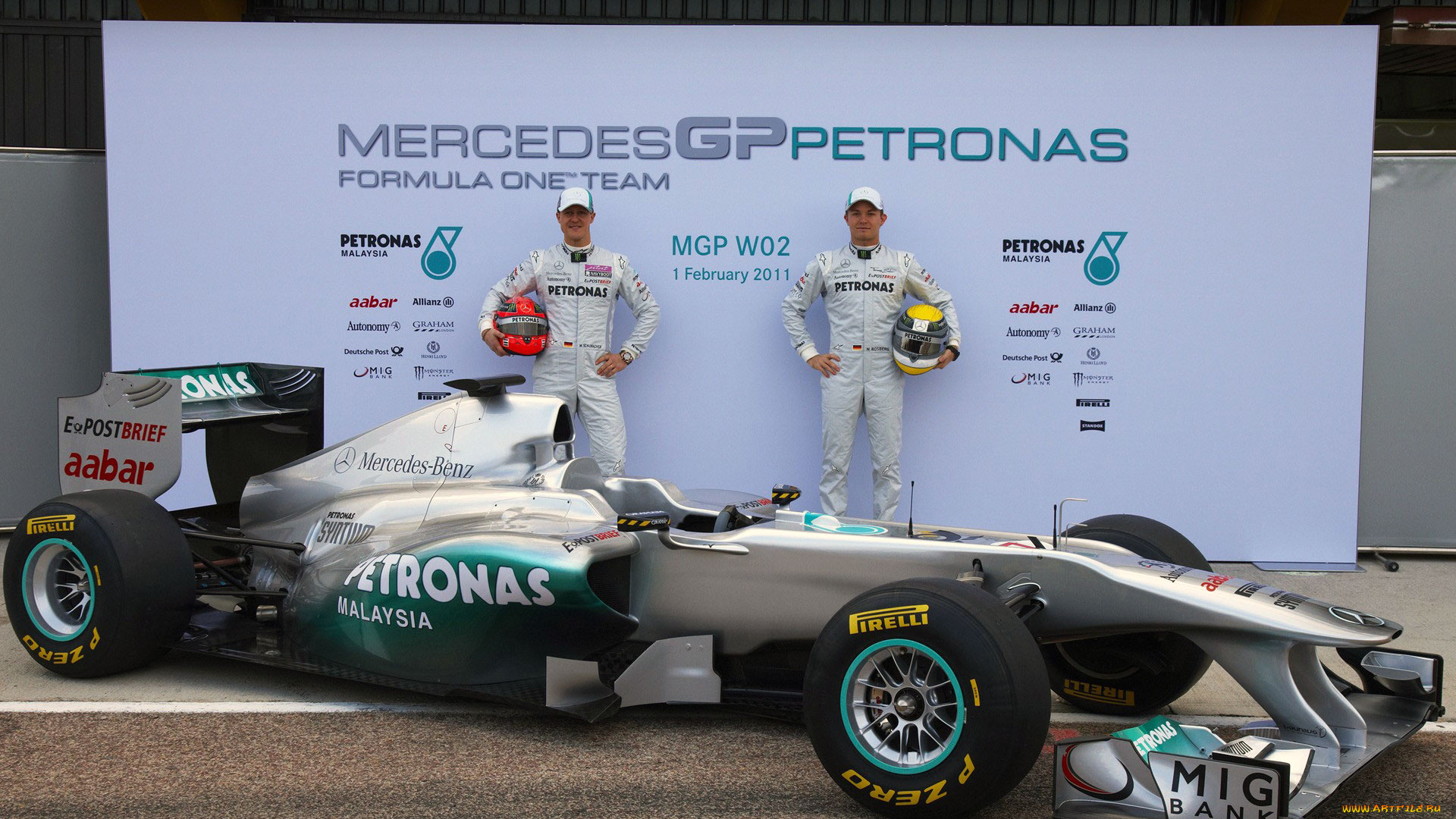 michael, schumacher, and, nico, rosberg, спорт, формула, пилоты, болид, 1, чемпионат