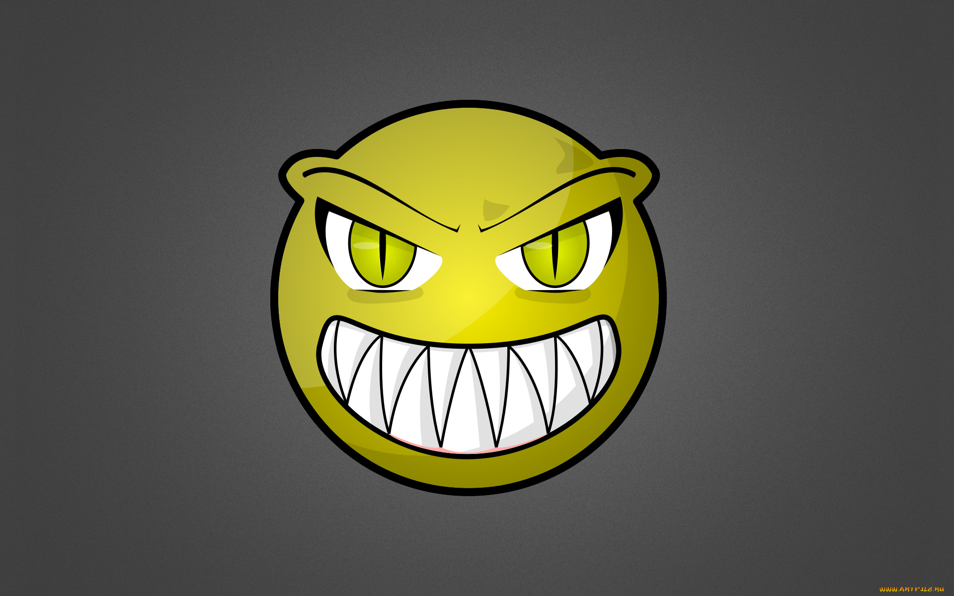 angry, smile, векторная, графика