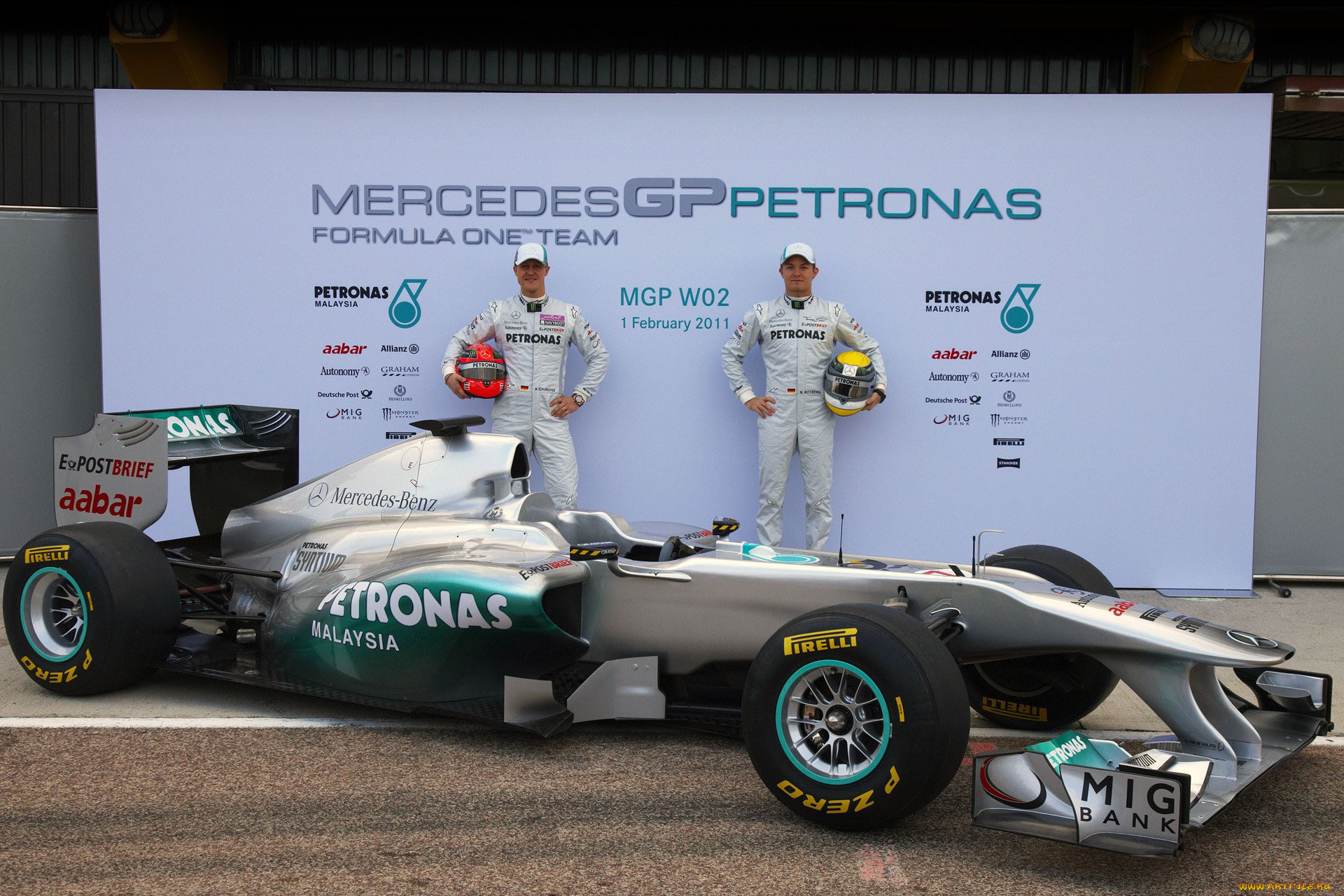 michael, schumacher, and, nico, rosberg, спорт, формула, пилоты, болид, 1, чемпионат