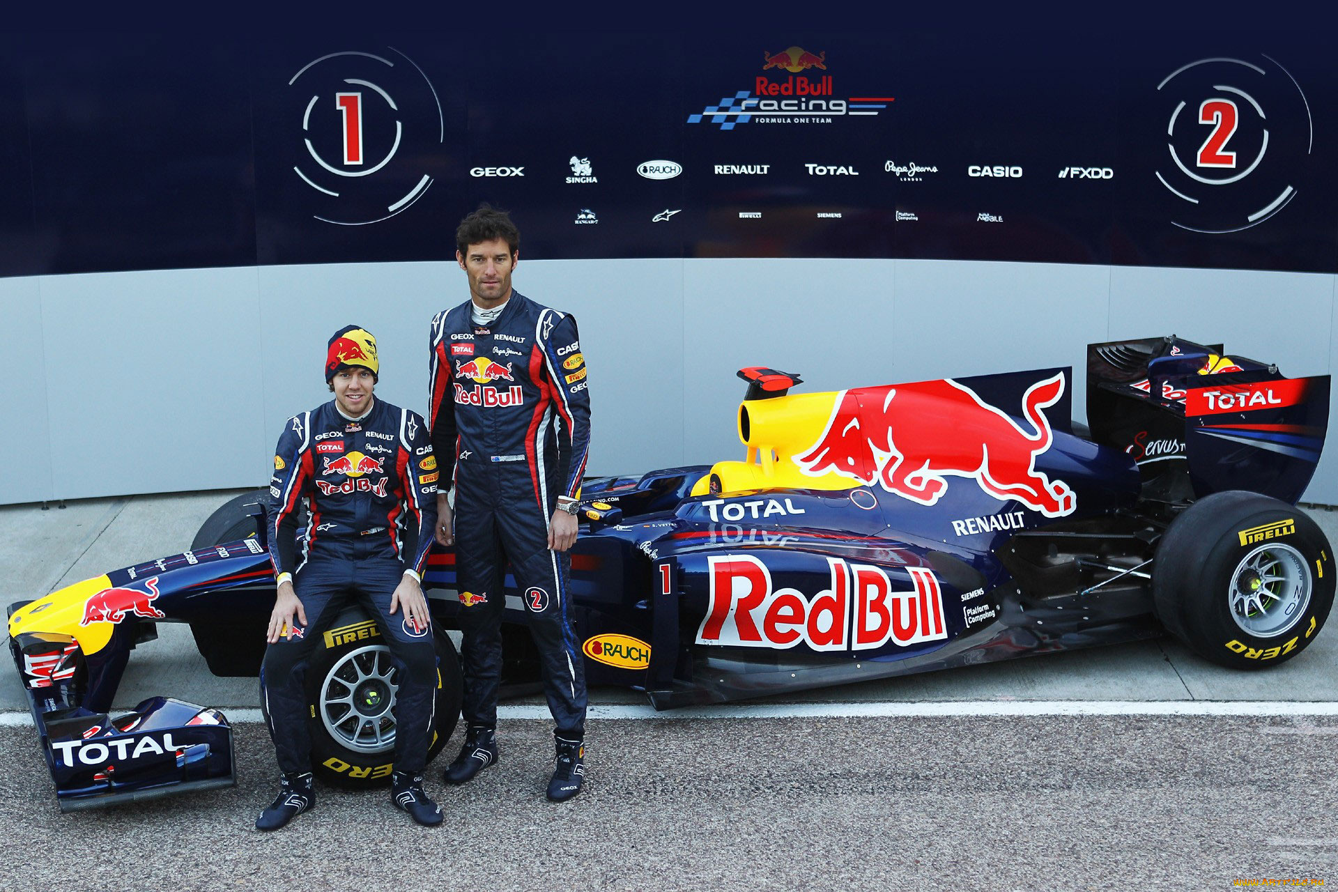sebastian, vettel, and, mark, webber, спорт, формула, болид, чемпионат, 1, пилоты