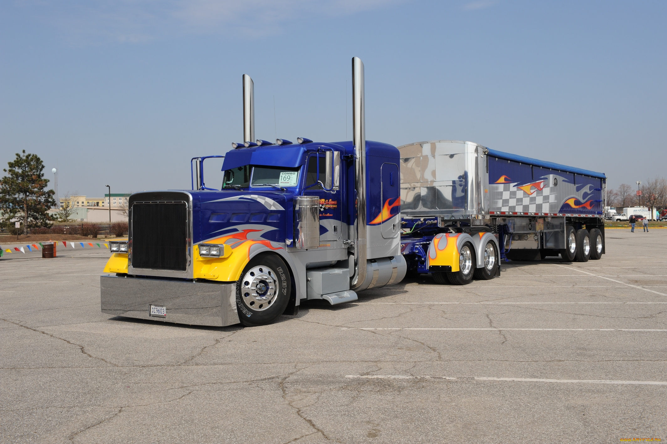 автомобили, peterbilt, custom