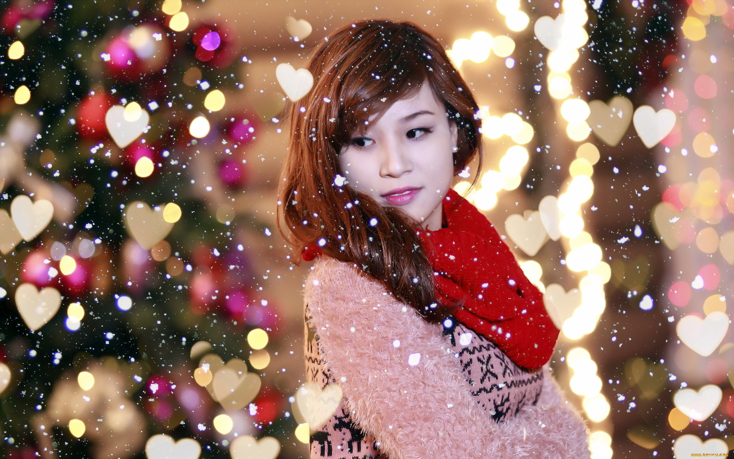 -Unsort, Азиатки, девушки, unsort, азиатки, блики