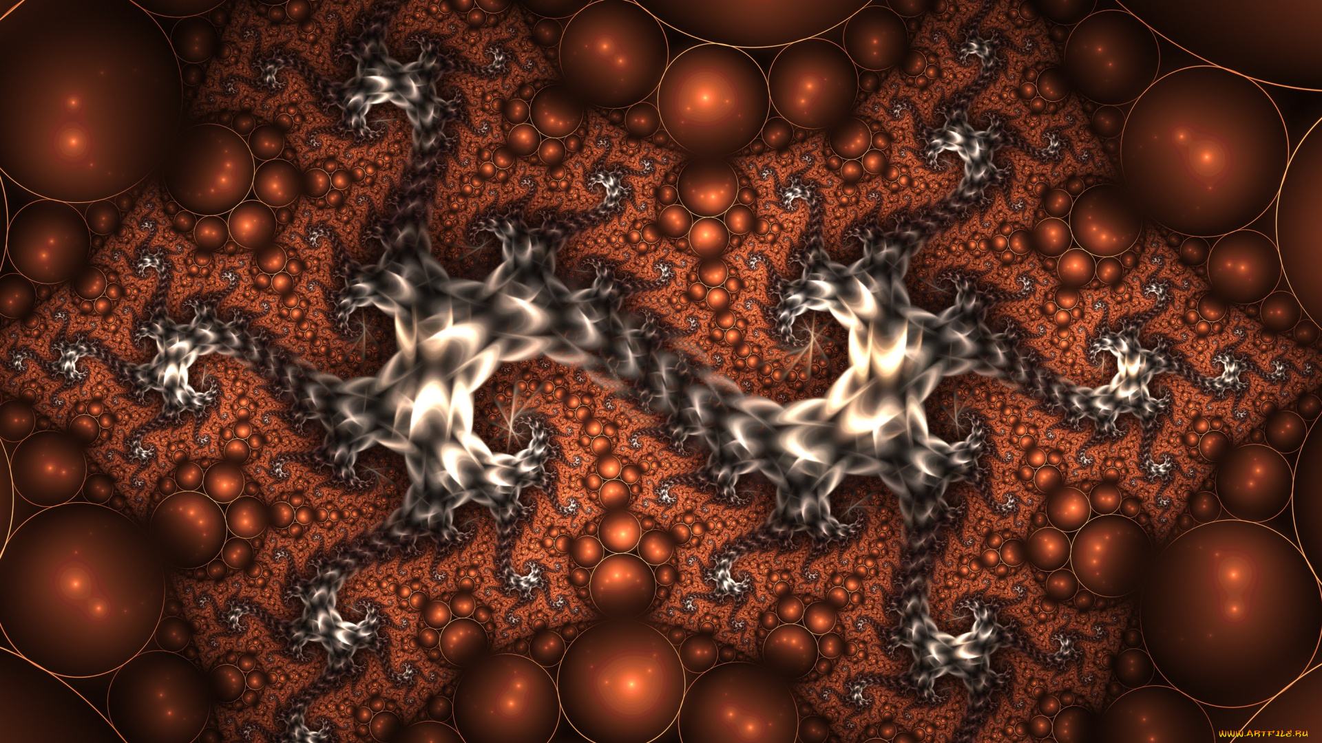 3д, графика, fractal, , фракталы, цвета, узор, фон