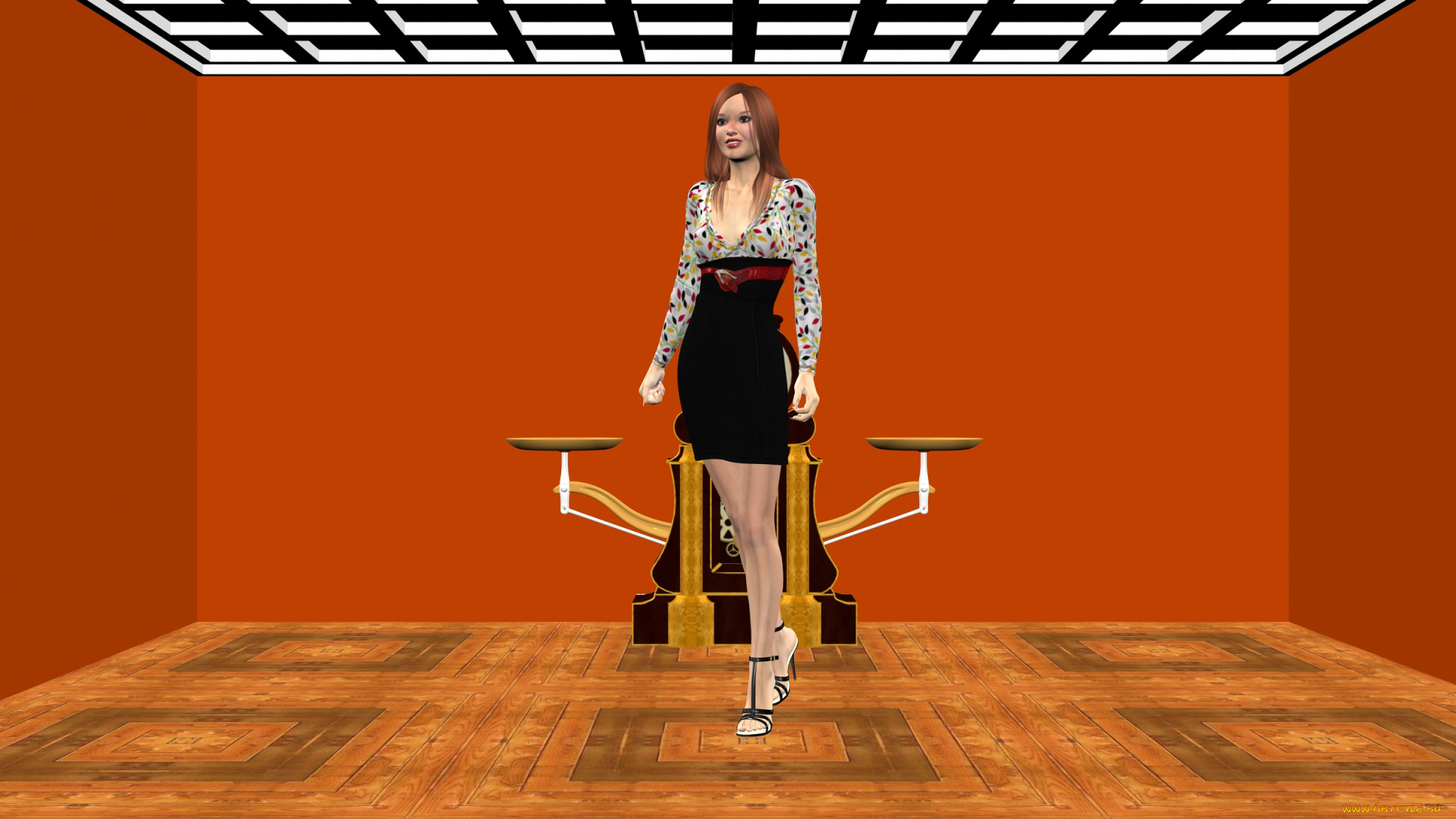 3д, графика, people, , люди, взгляд, девушка