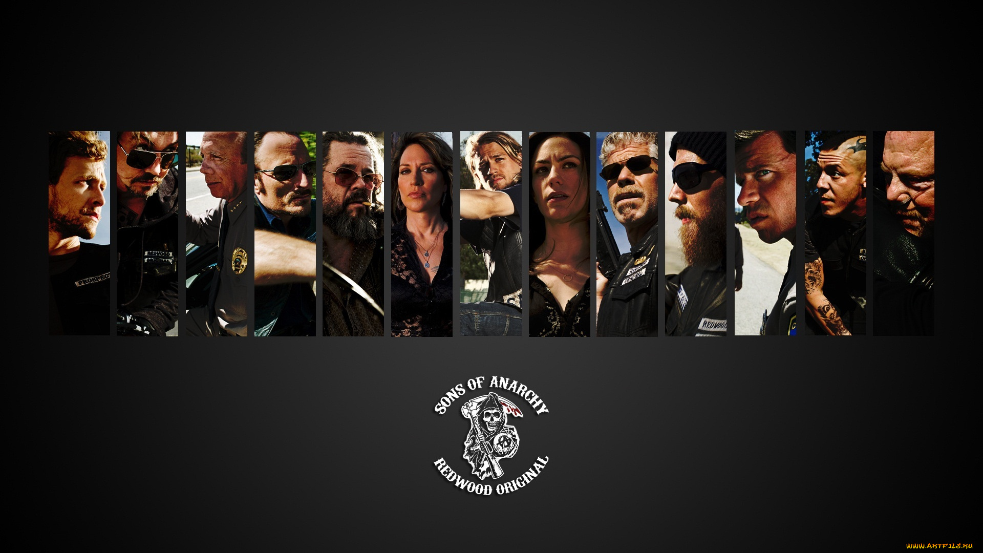 кино, фильмы, sons, of, anarchy, эмблема, сериал, герои