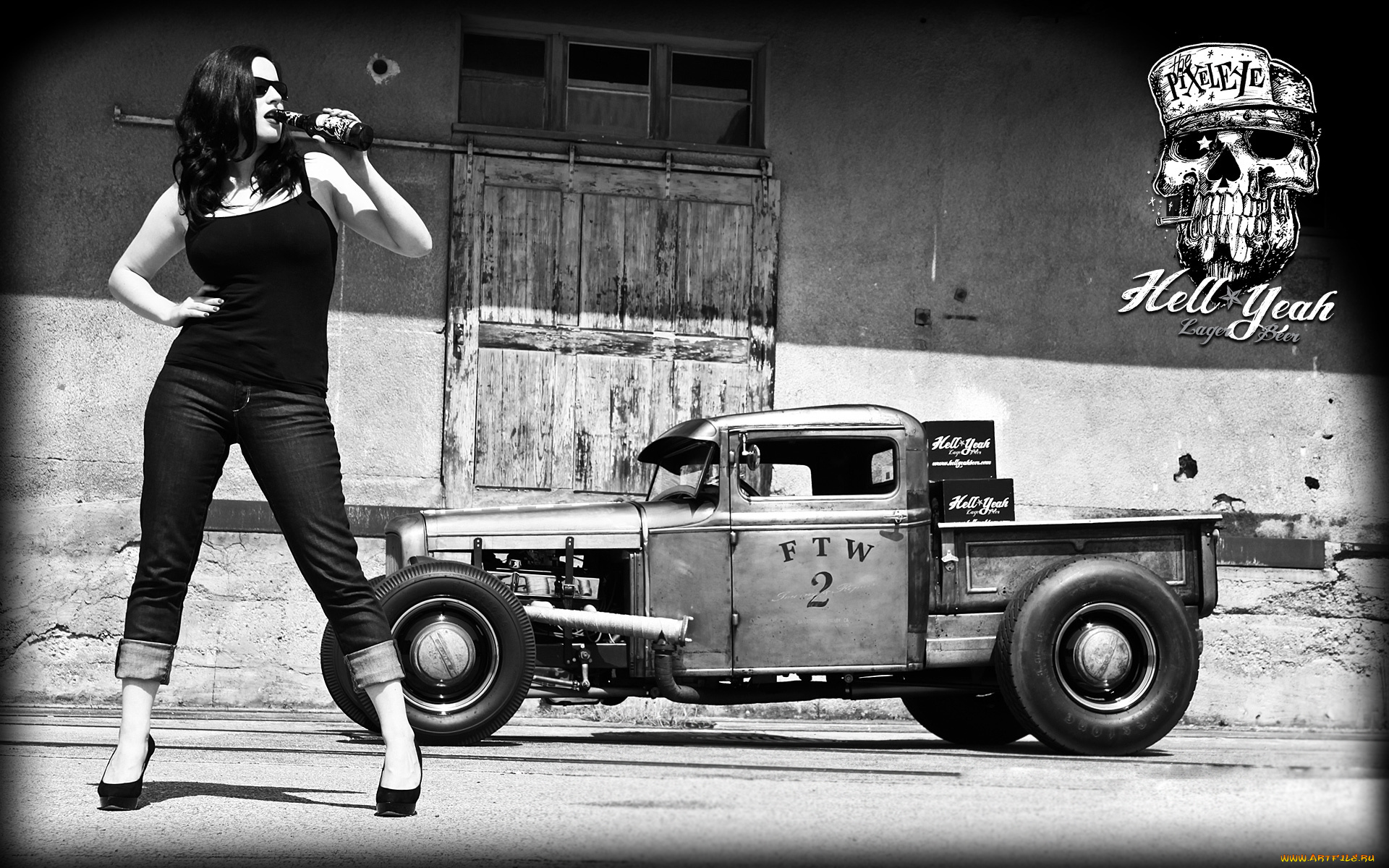 автомобили, авто, с, девушками, pickup, girl