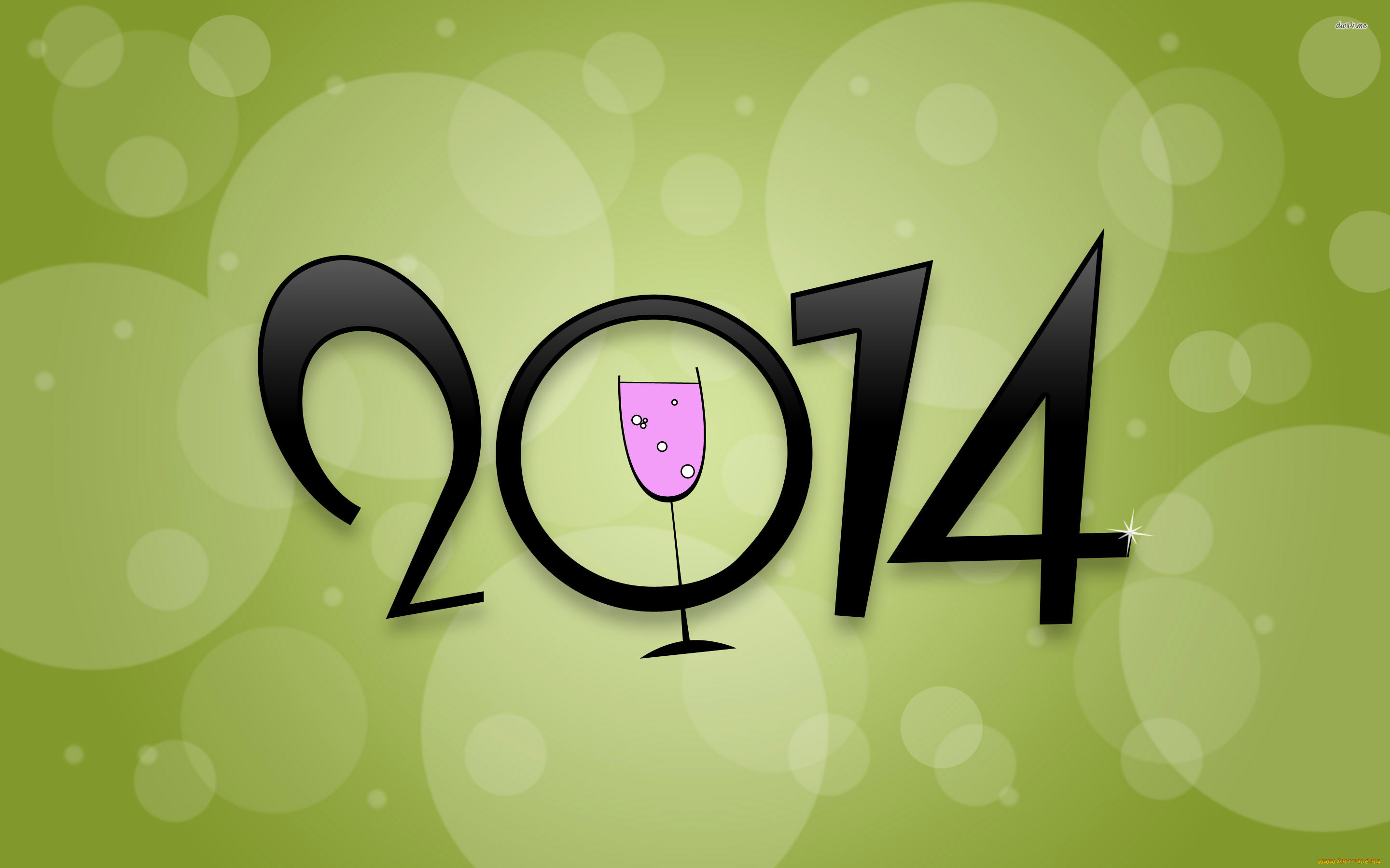 праздничные, векторная, графика, , новый, год, год, 2014