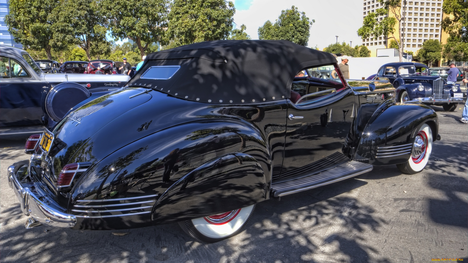 1941, packard, 180, darrin, victoria, автомобили, выставки, и, уличные, фото, автошоу, выставка