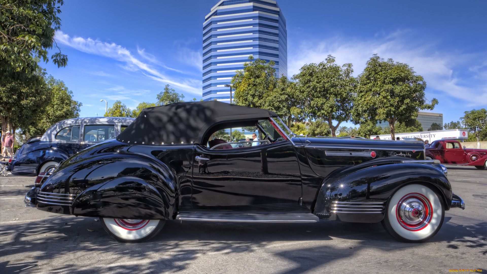 1941, packard, 180, darrin, victoria, автомобили, выставки, и, уличные, фото, автошоу, выставка