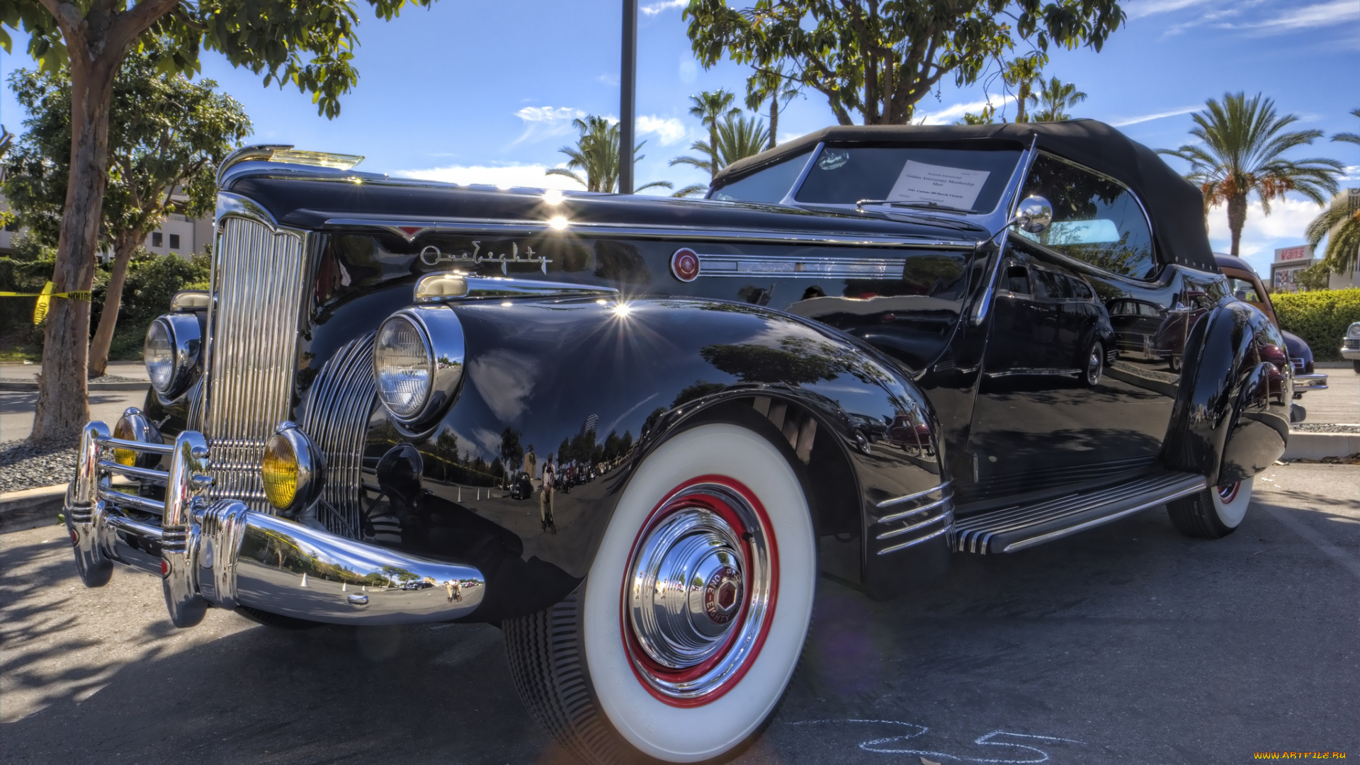 1941, packard, 180, darrin, victoria, автомобили, выставки, и, уличные, фото, автошоу, выставка