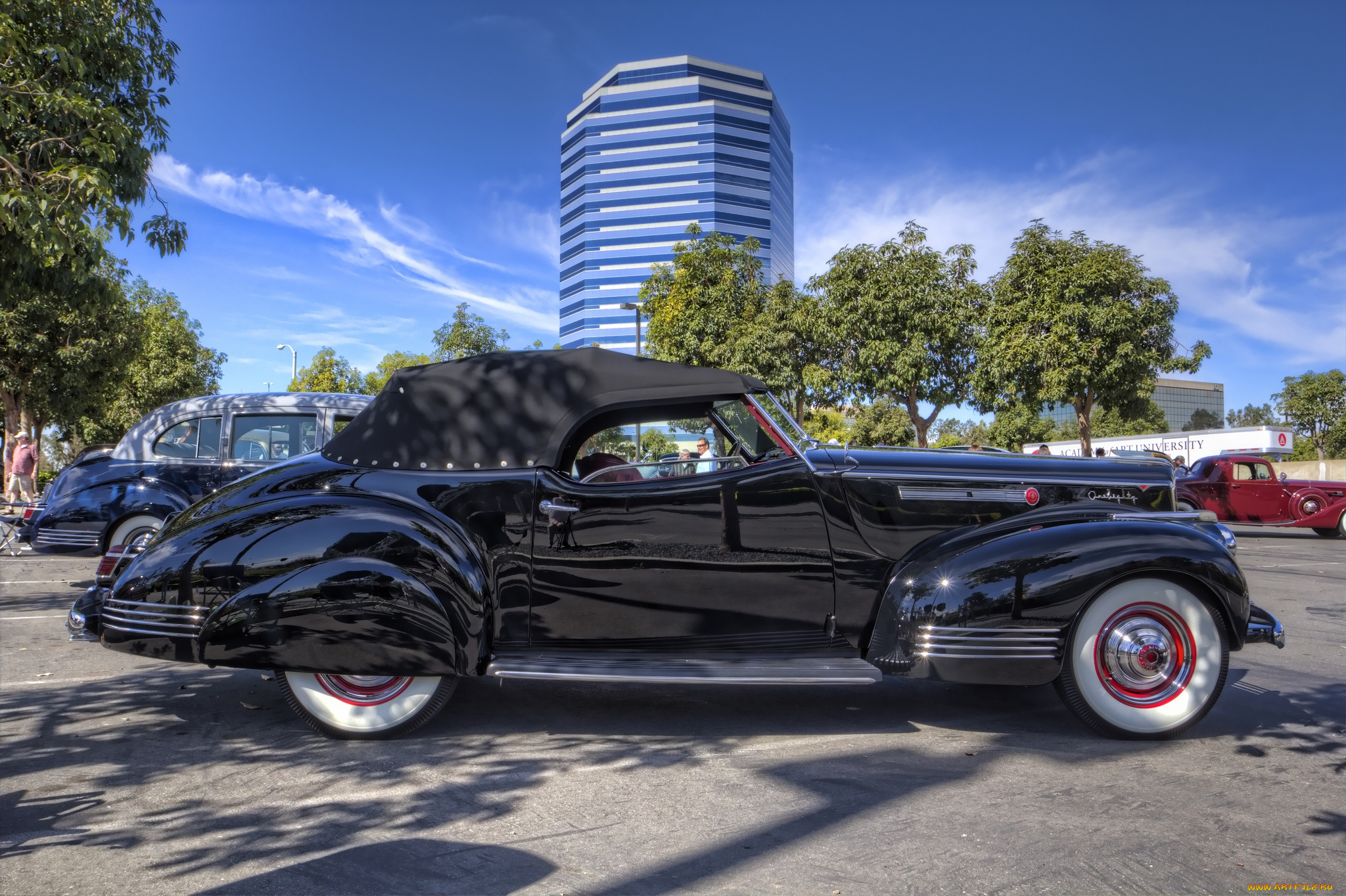 1941, packard, 180, darrin, victoria, автомобили, выставки, и, уличные, фото, автошоу, выставка