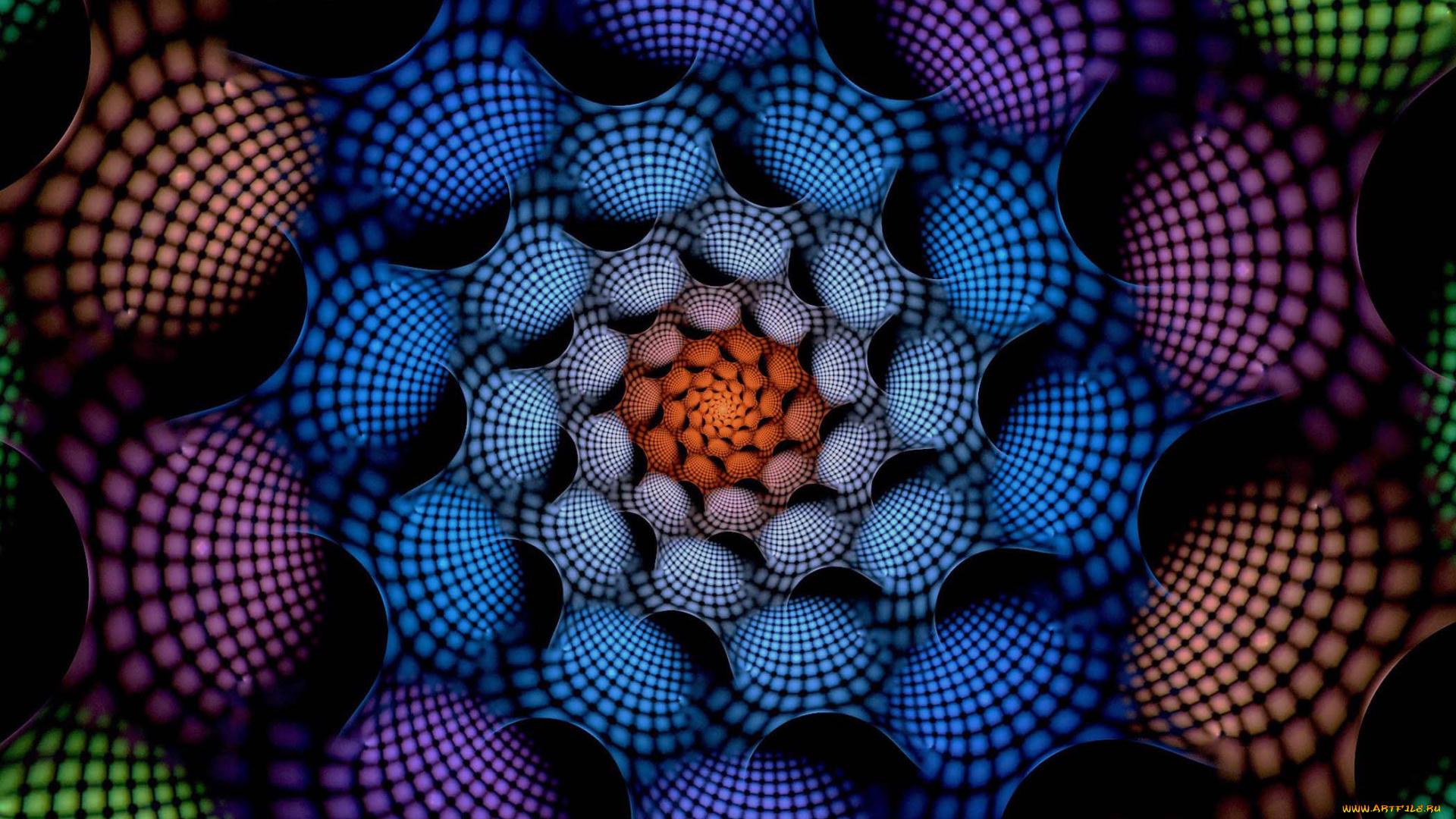 3д, графика, фантазия, , fantasy, узор, фон, цвета