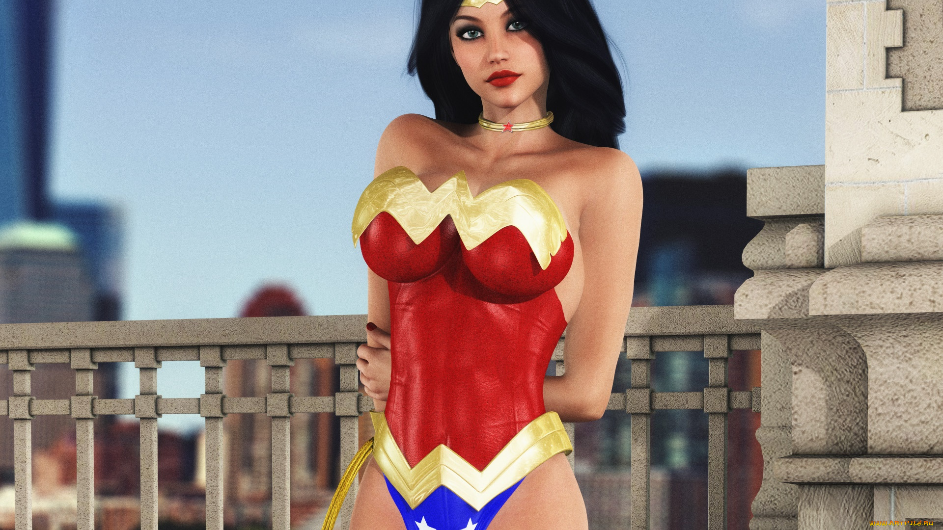 3д, графика, люди, , people, девушка, взгляд, фон