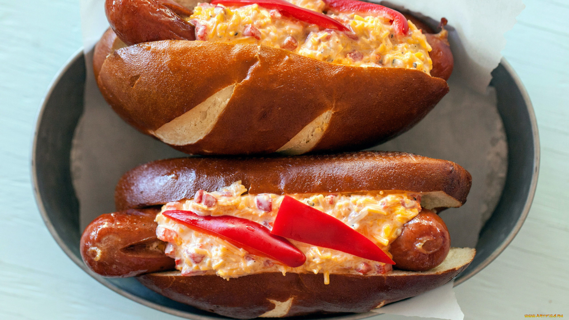 еда, бутерброды, , гамбургеры, , канапе, булочка, перец, сосиска