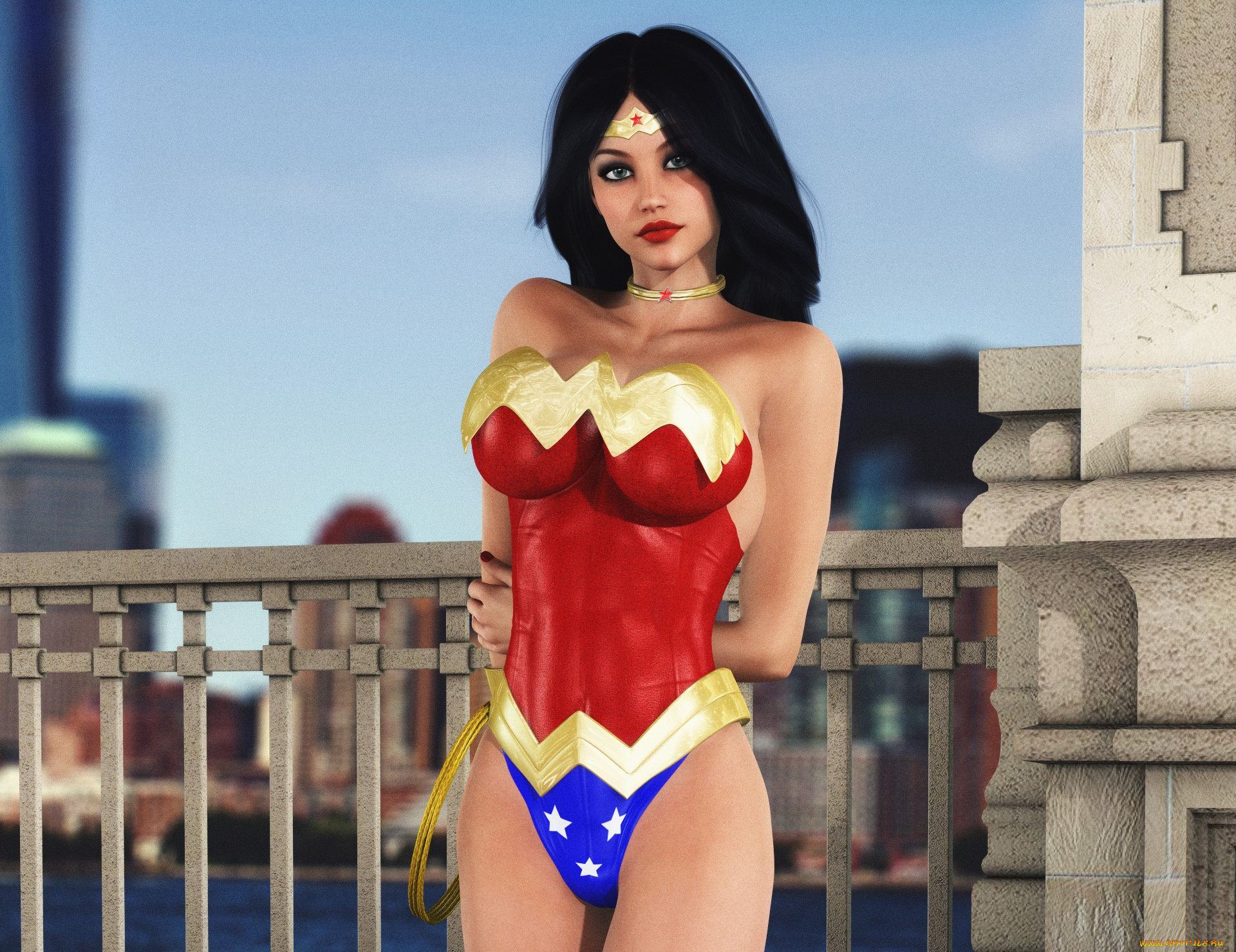 3д, графика, люди, , people, девушка, взгляд, фон