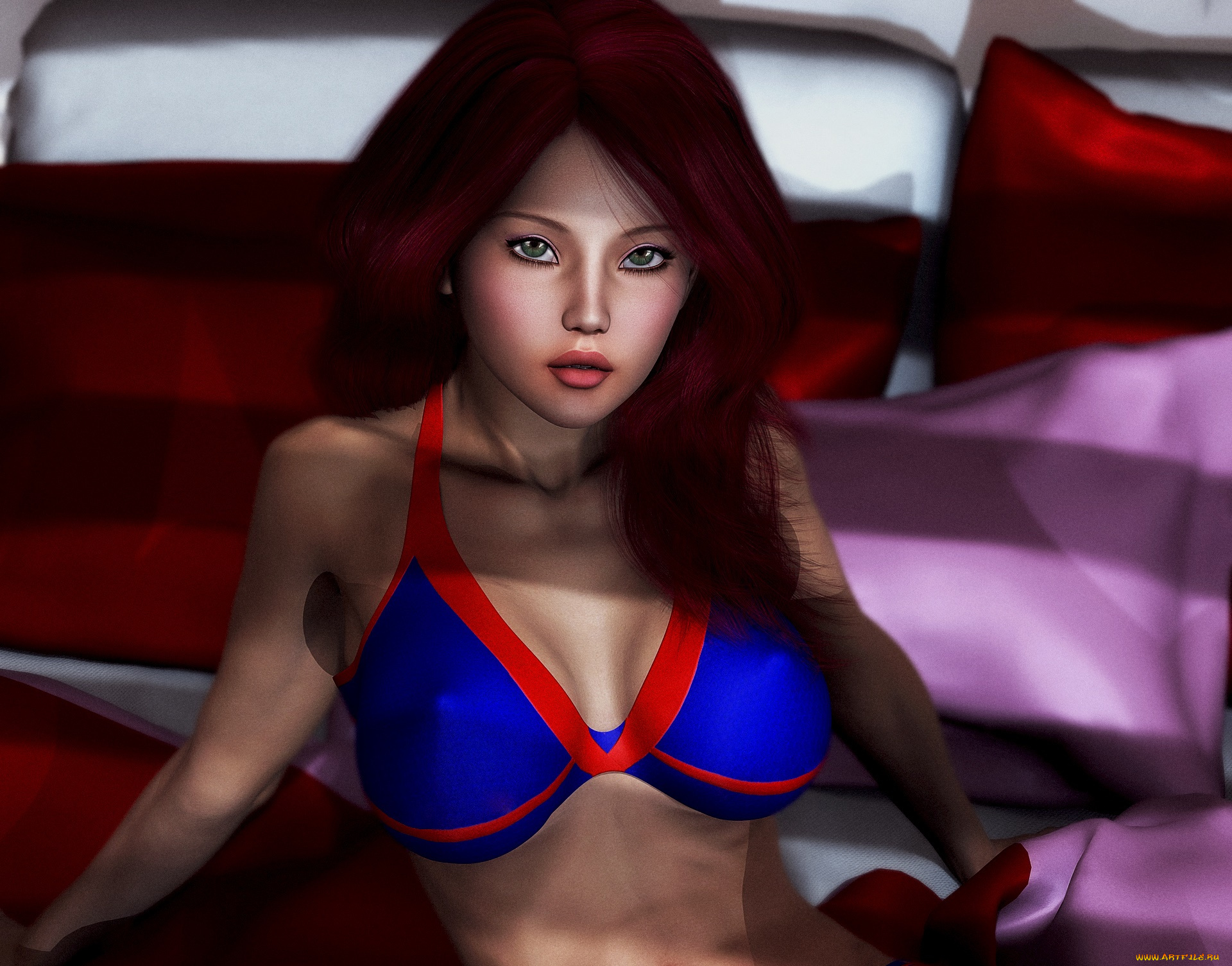 3д, графика, люди, , people, фон, взгляд, девушка