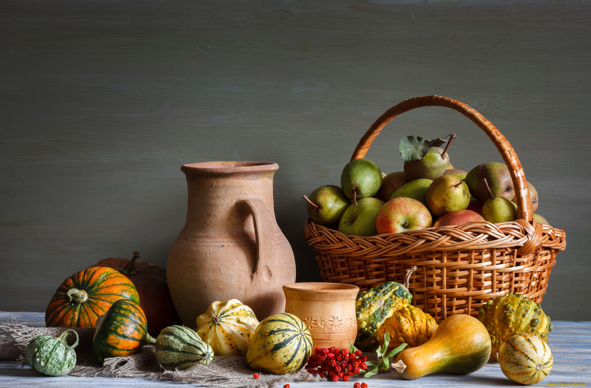 еда, натюрморт, плоды