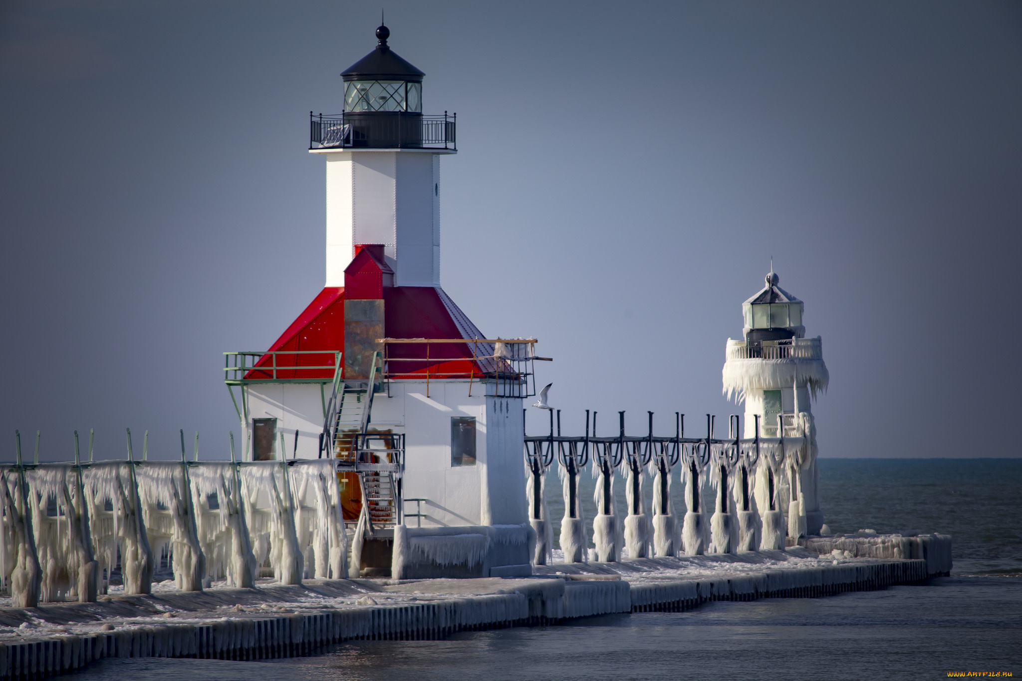 природа, маяки, побережье, маяк