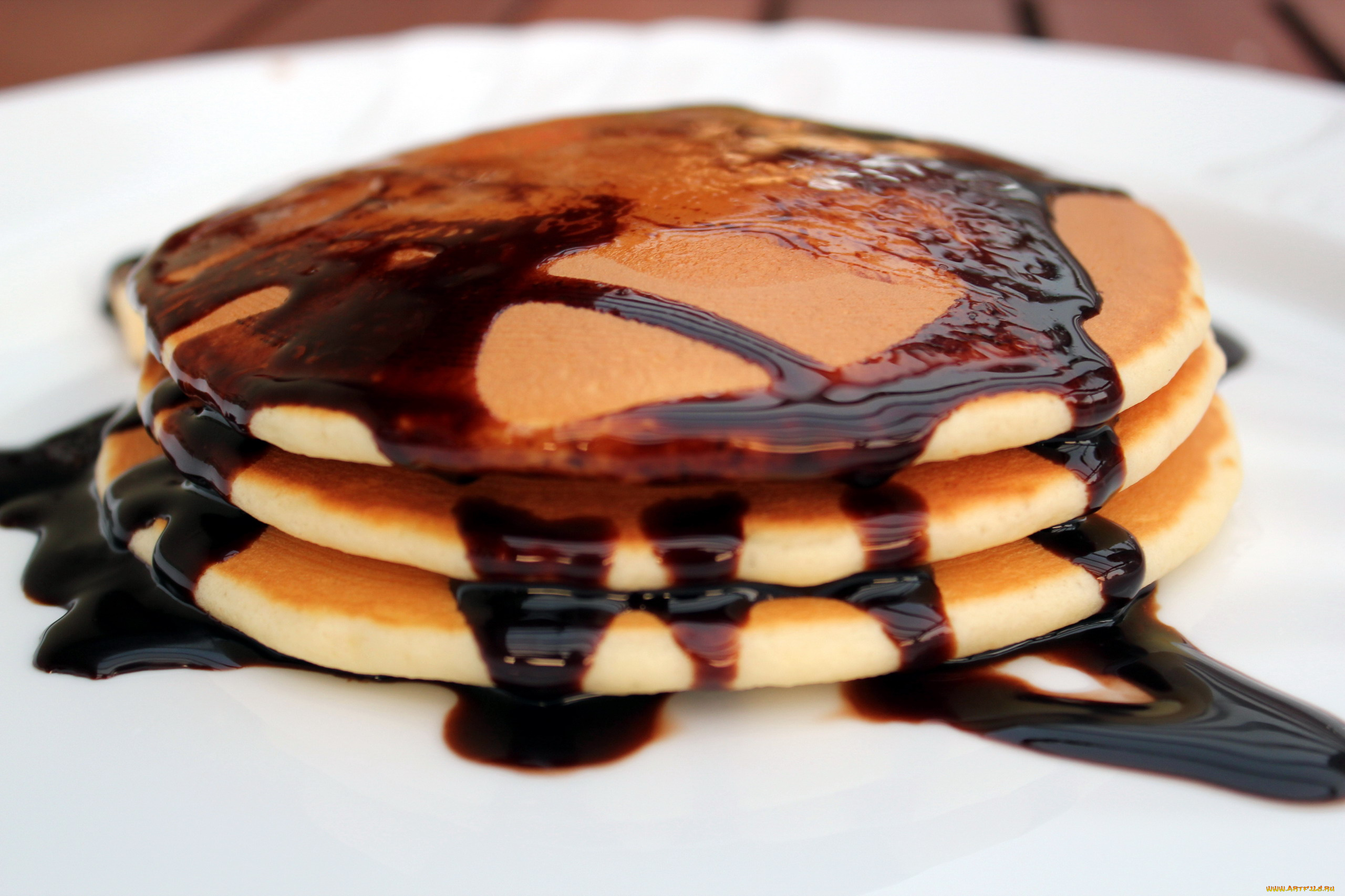 еда, блины, , оладьи, блинчики, сироп