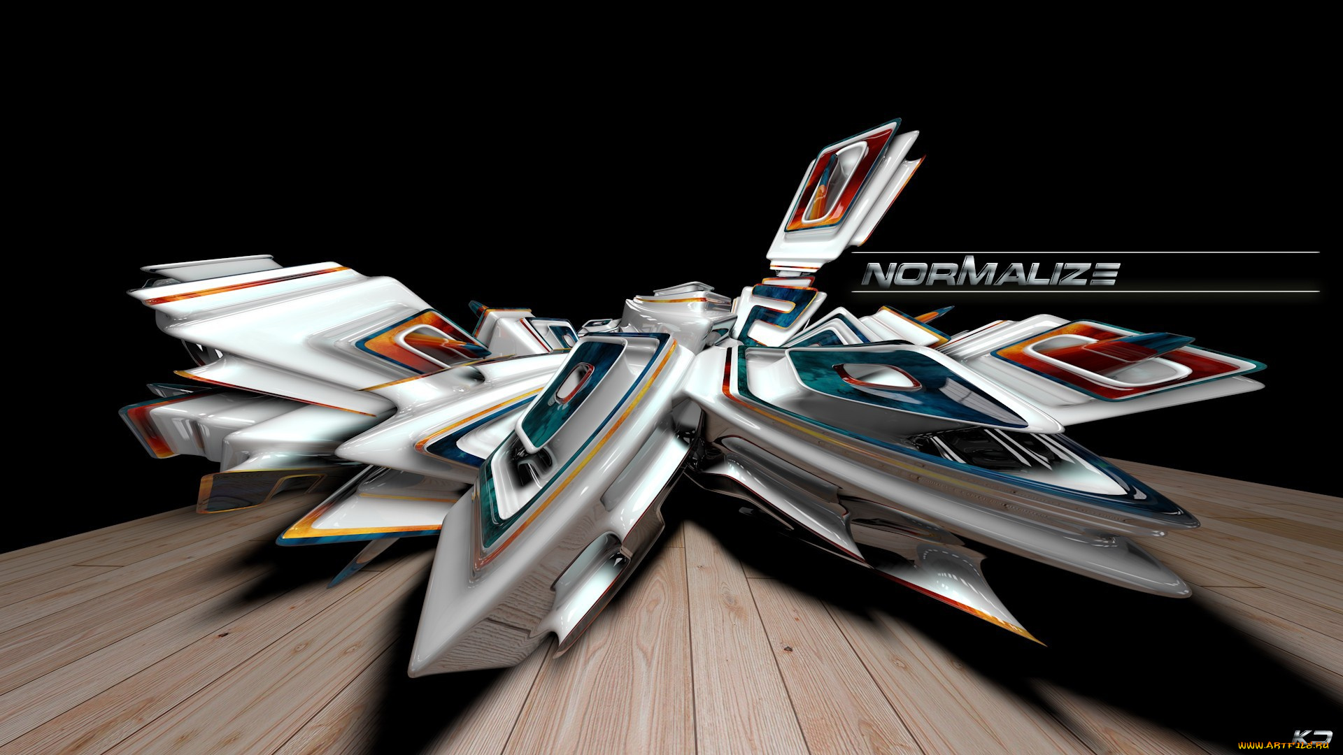 3д, графика, абстракция, , abstract, паркет, конструкция