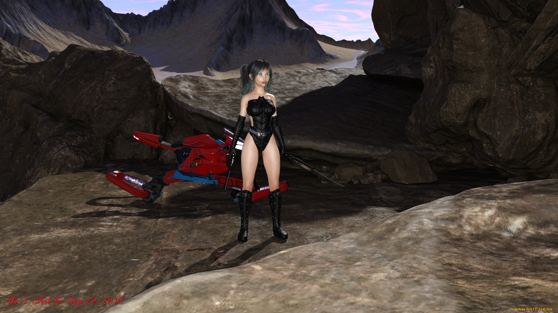 3д, графика, фантазия, , fantasy, взгляд, девушка, фон