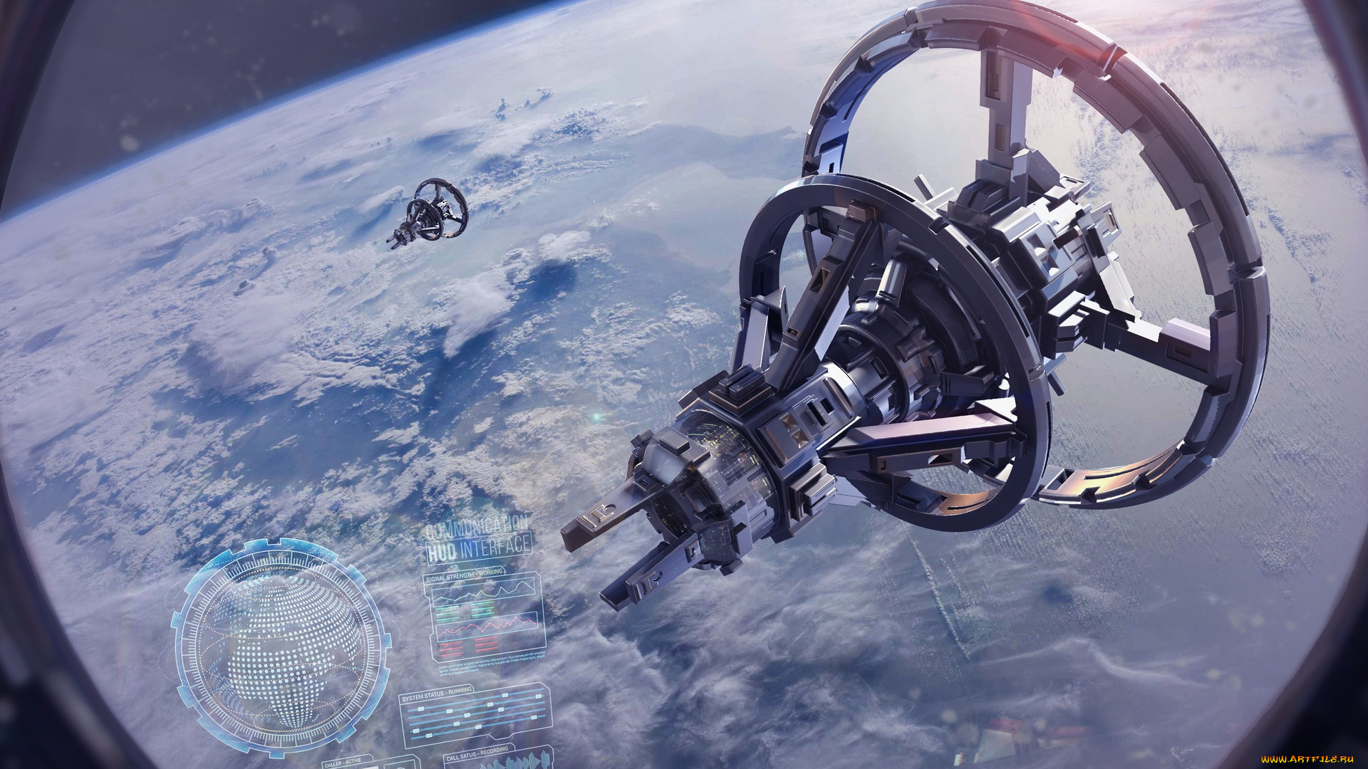 3д, графика, космические, корабли, , звездолеты, , spaceships, , starships, орбита, иллюминатор, космос, космическая, станция, научная, фантастика