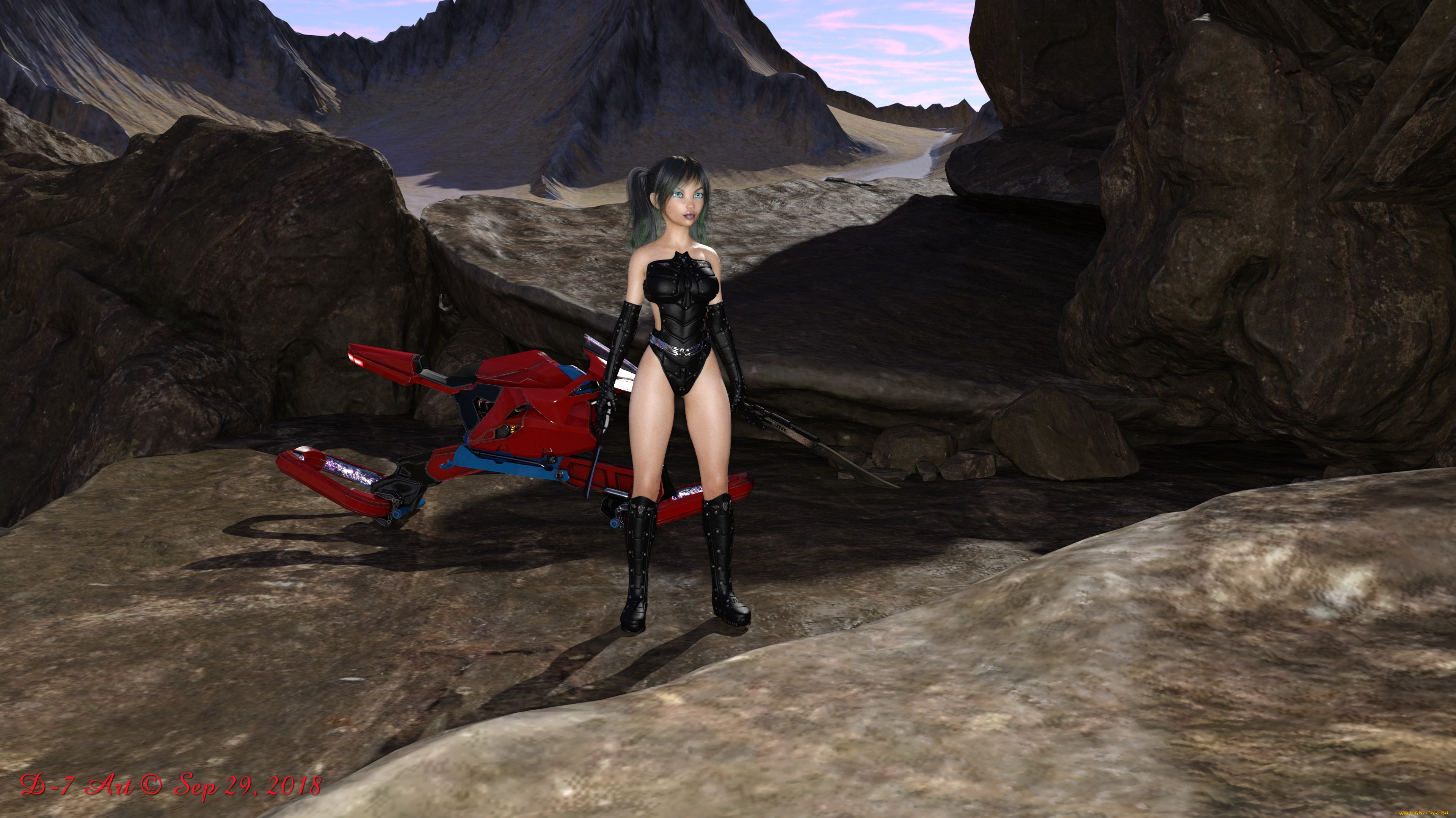 3д, графика, фантазия, , fantasy, взгляд, девушка, фон