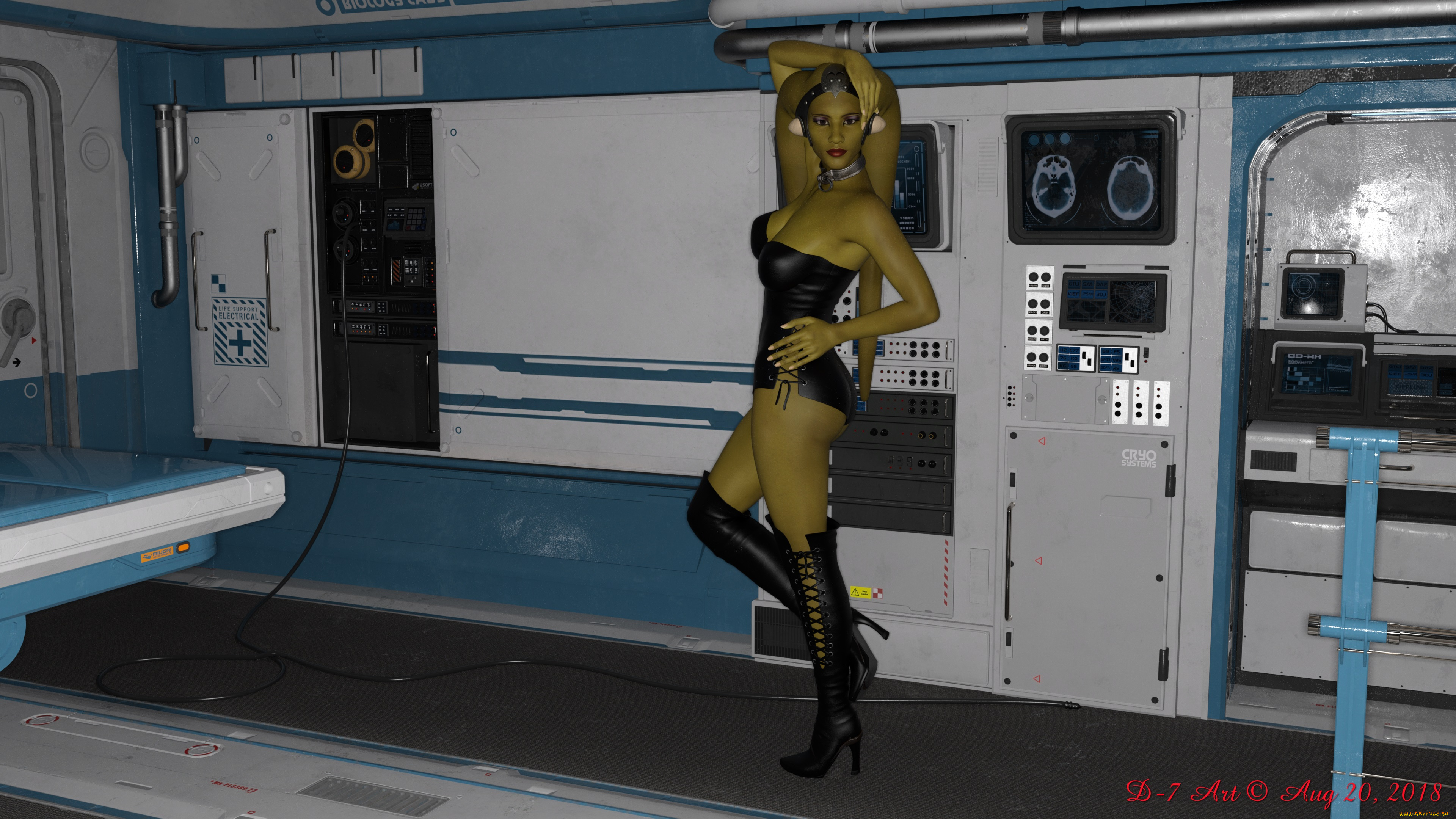 3д, графика, существа, , creatures, девушки, фон, взгляд