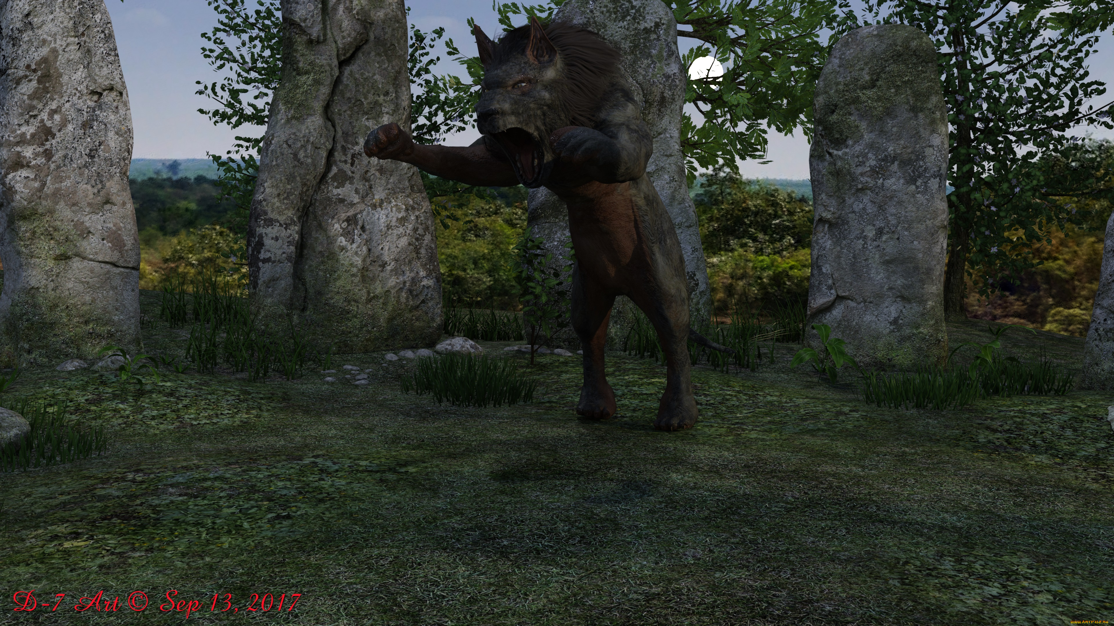 3д, графика, существа, , creatures, существо, фон