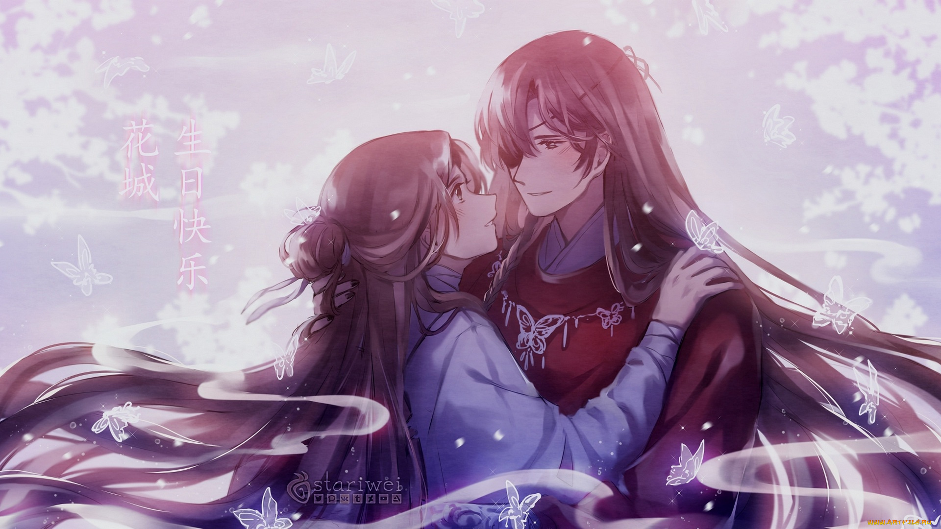 аниме, tian, guan, ci, fu, благословение, небожителей, tian, guan, ci, fu, мосян, тунсю