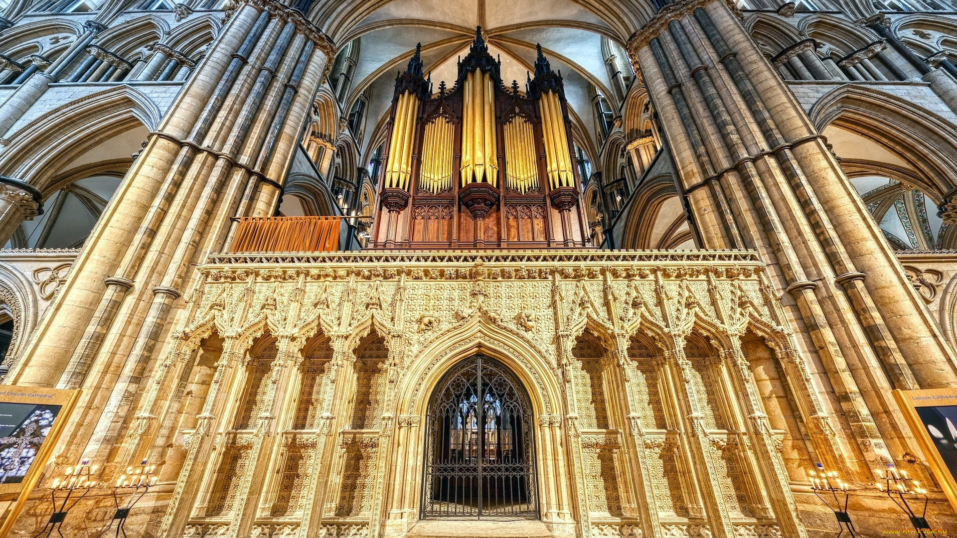 интерьер, убранство, , роспись, храма, орган