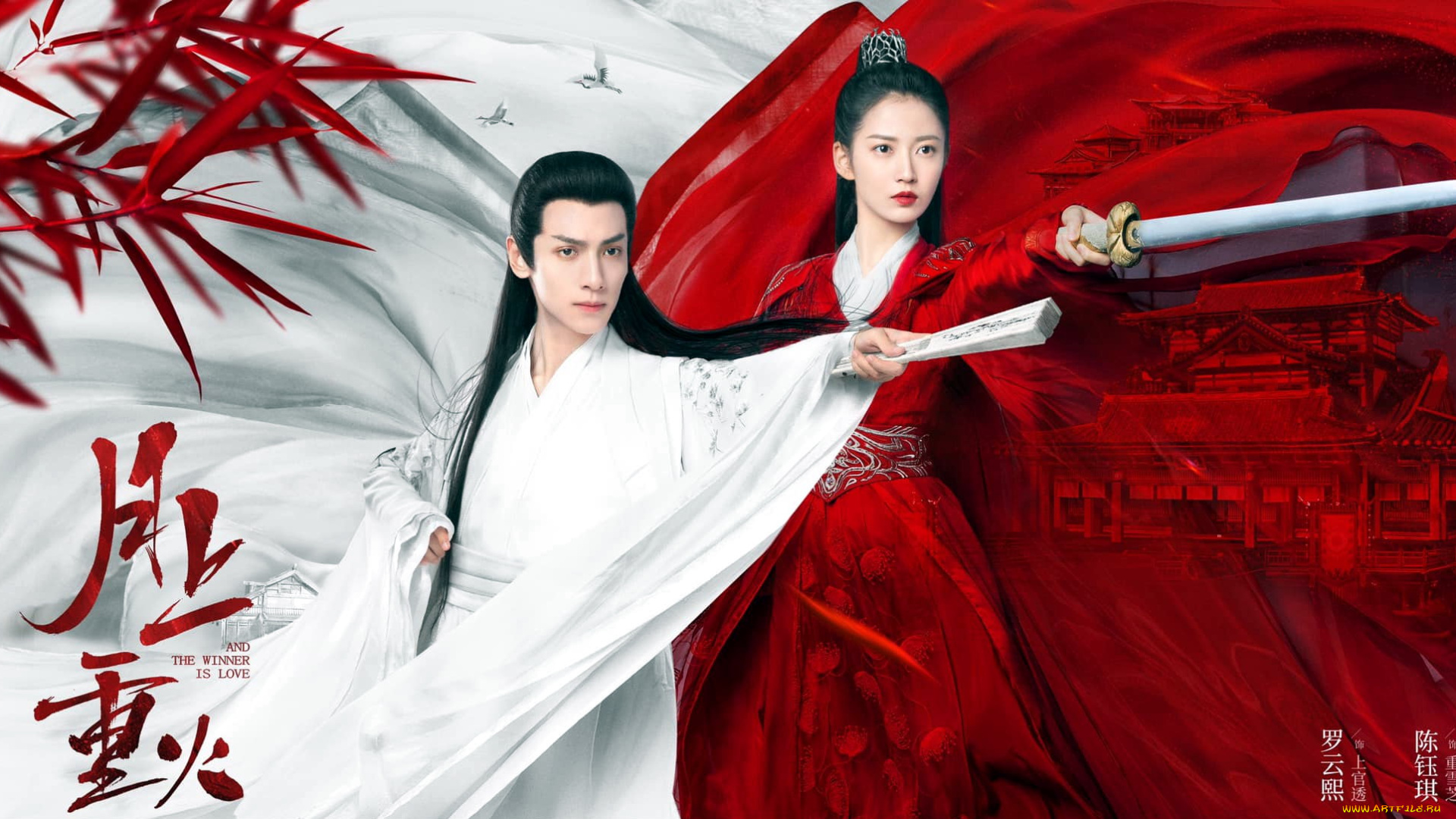 the, winner, is, love, кино, фильмы, -unknown, , другое, мужчина, девушка, веер, меч, дом