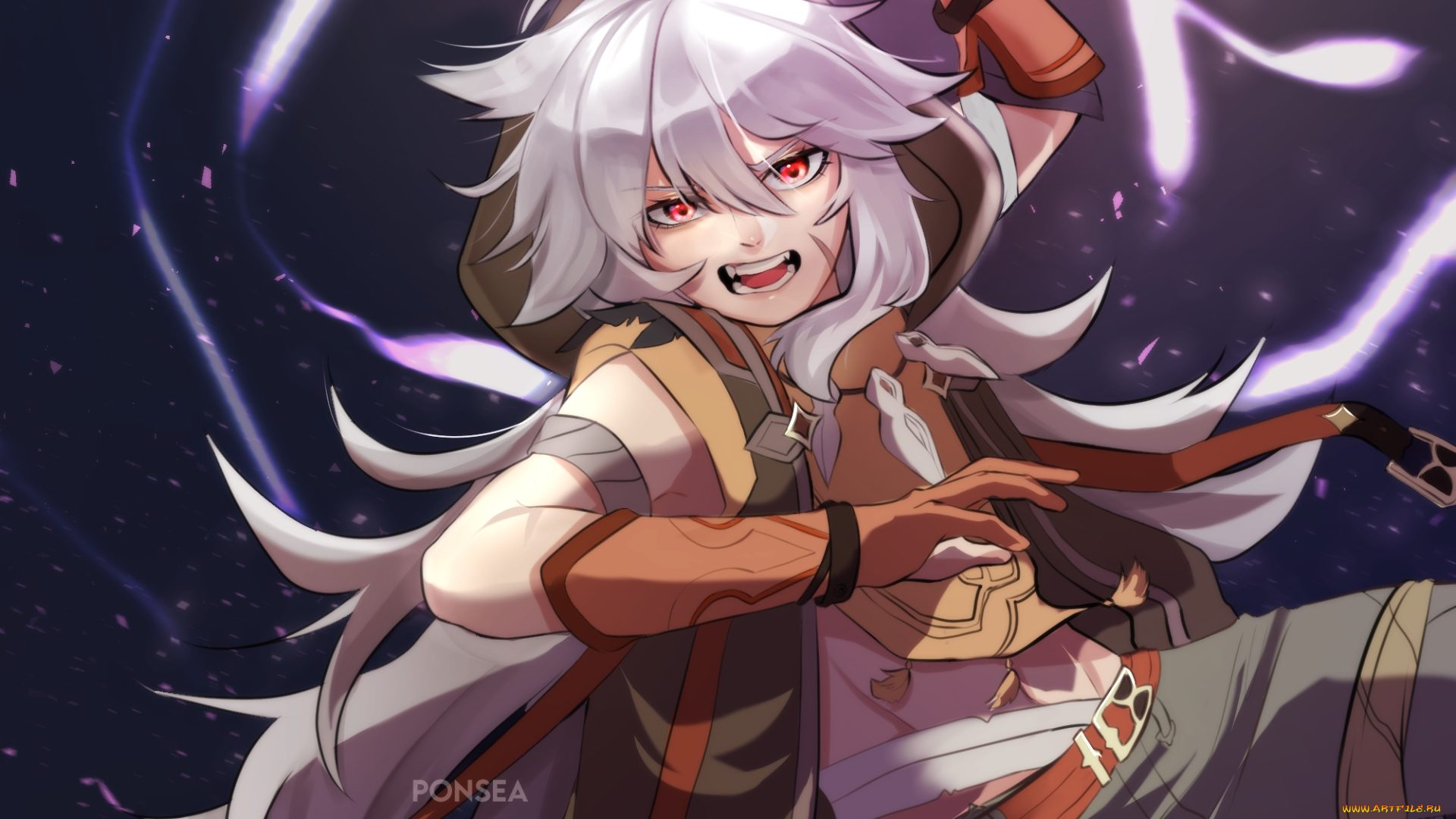 аниме, genshin, impact, genshin, impact