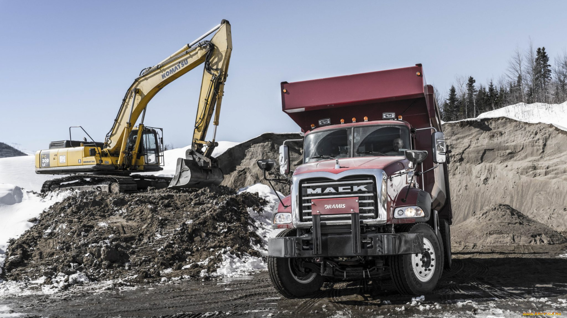 автомобили, mack