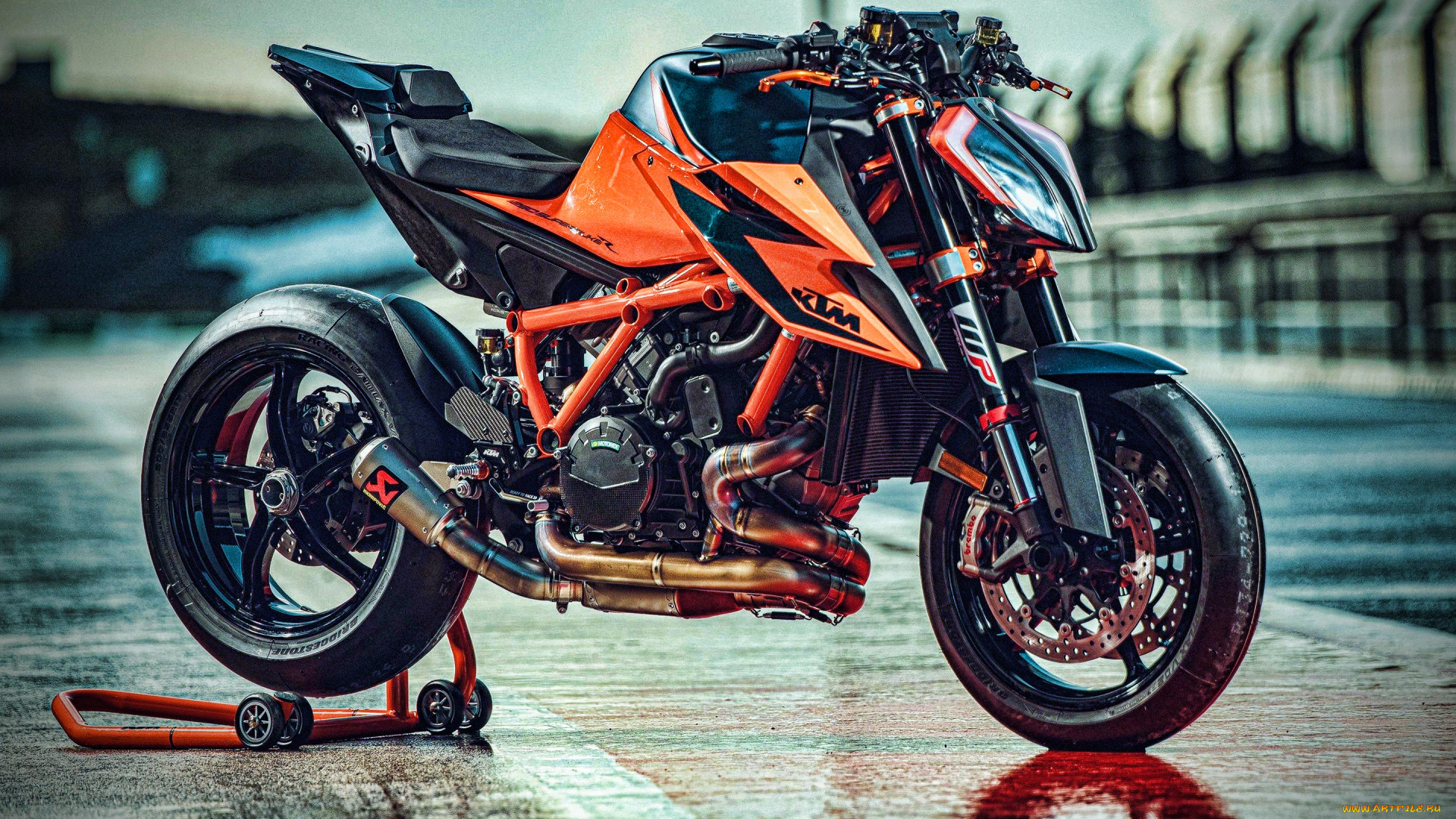 мотоциклы, ktm, 1290, super, duke, r, 4k, гоночная, трасса, 2021, года, спортивные, супербайк, hdr, ктм