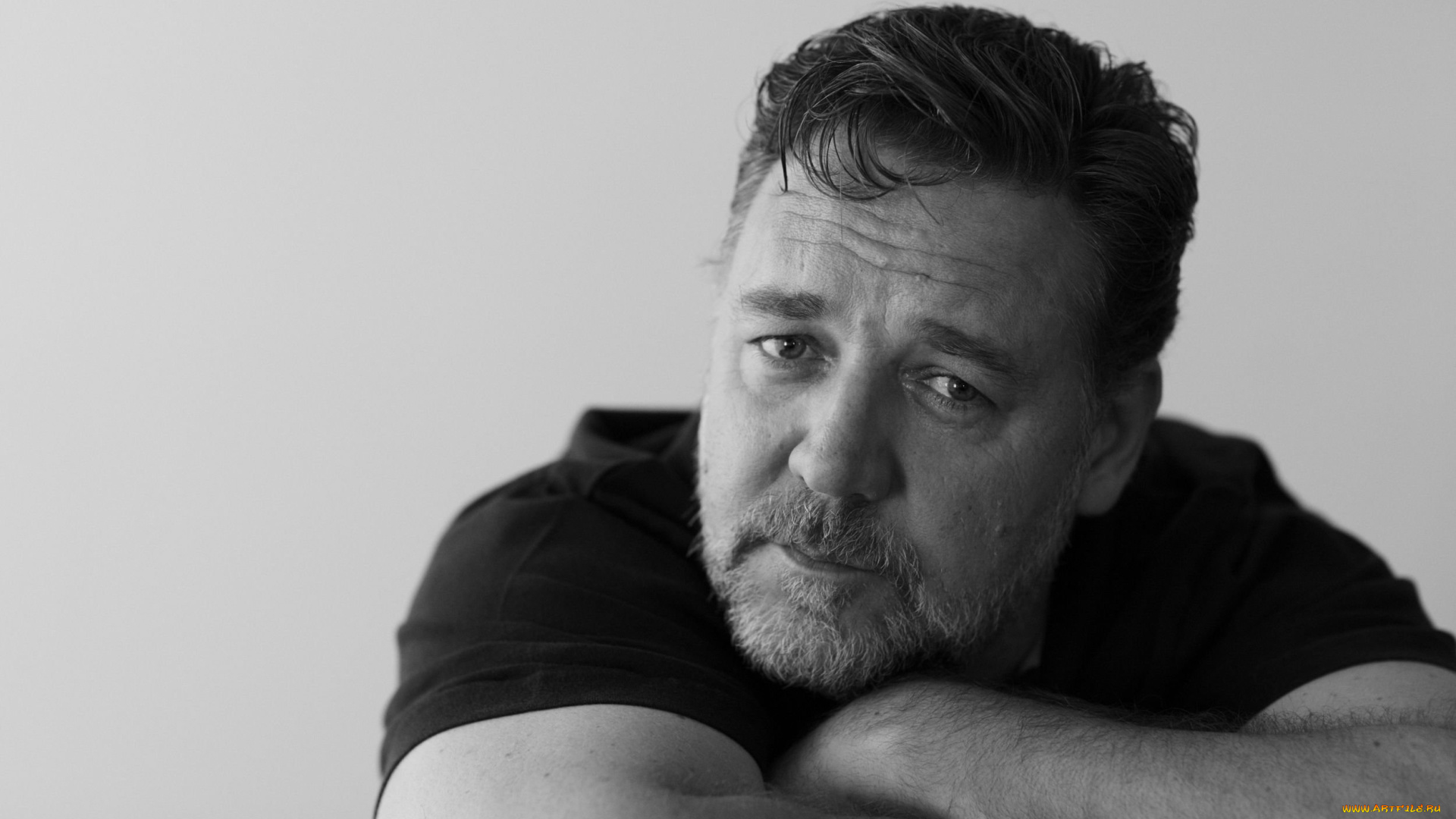 мужчины, russell, crowe, актер, лицо