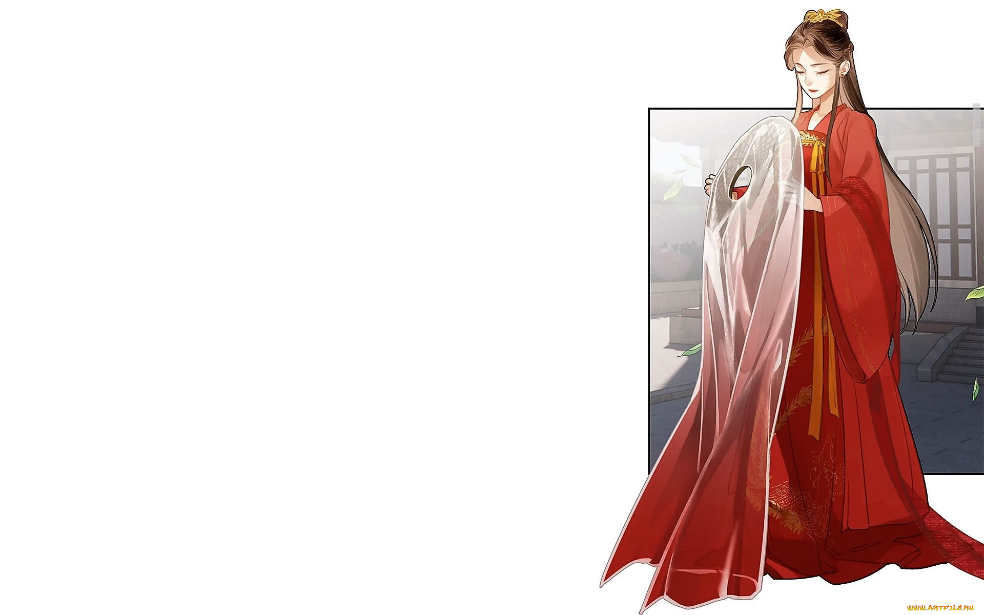 аниме, mo, dao, zu, shi, цзянь, янли, наряд, невеста, шляпа