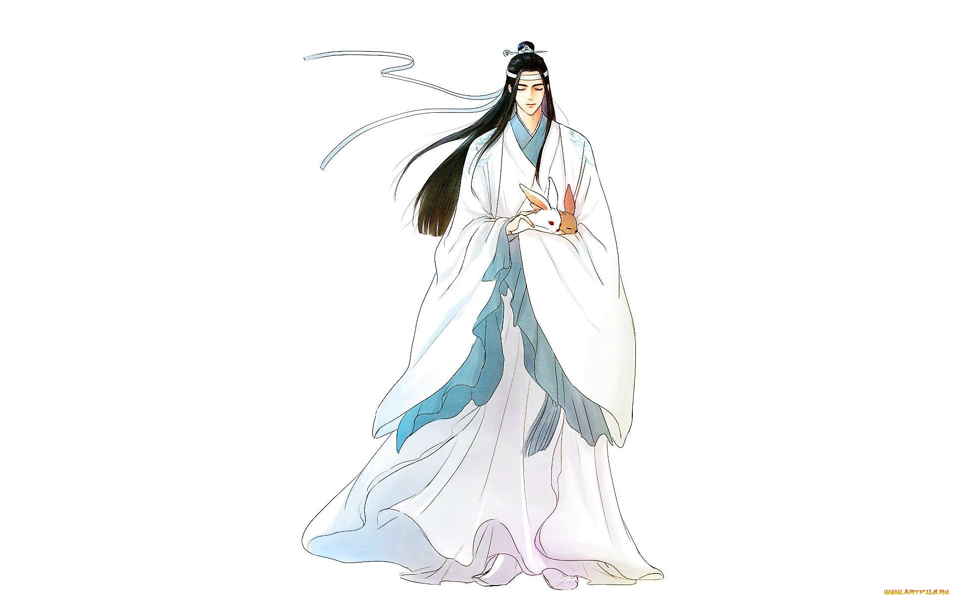 аниме, mo, dao, zu, shi, лань, ванцзы, кролики