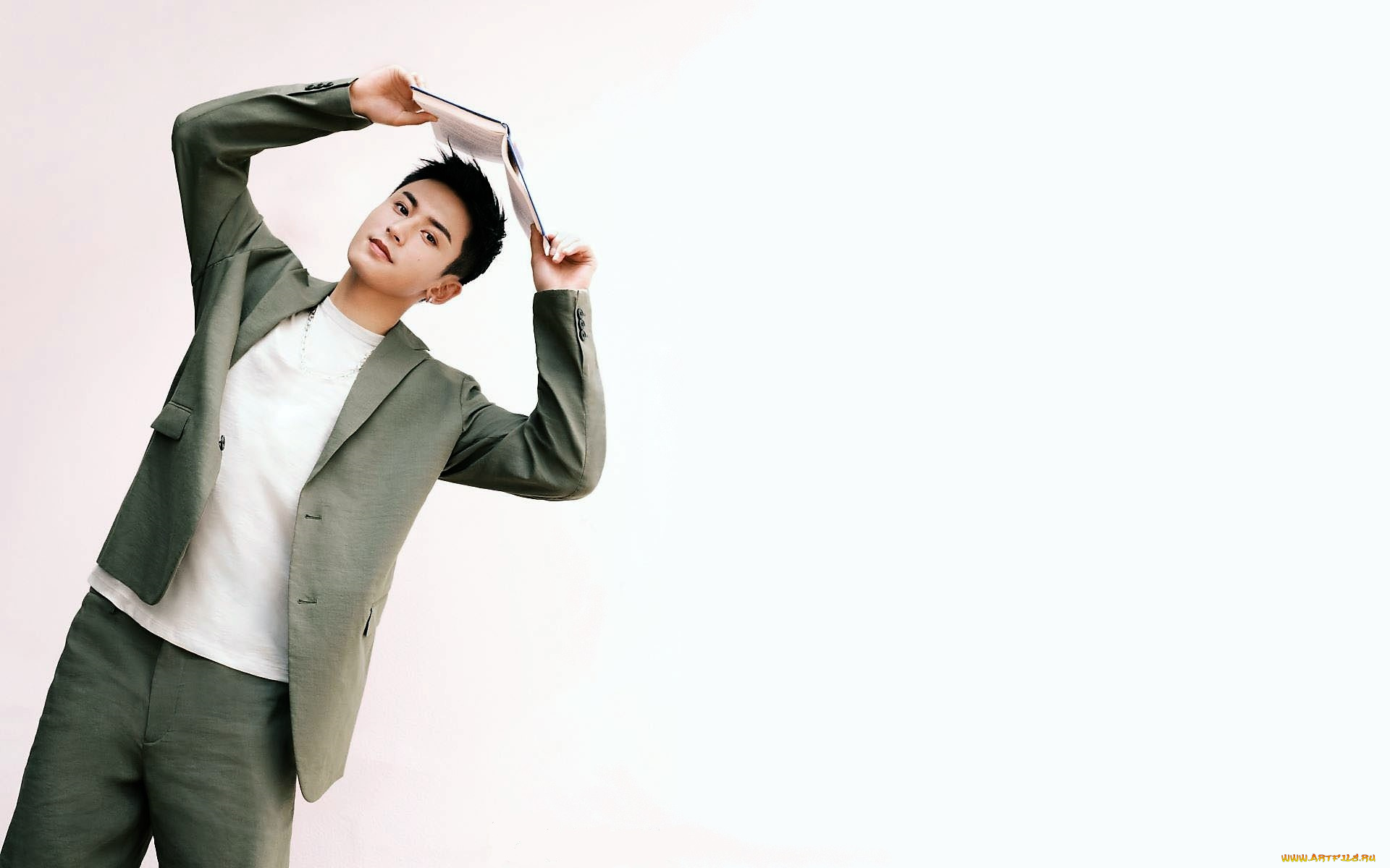 мужчины, gong, jun, |, simon, gong, актер, костюм, книга