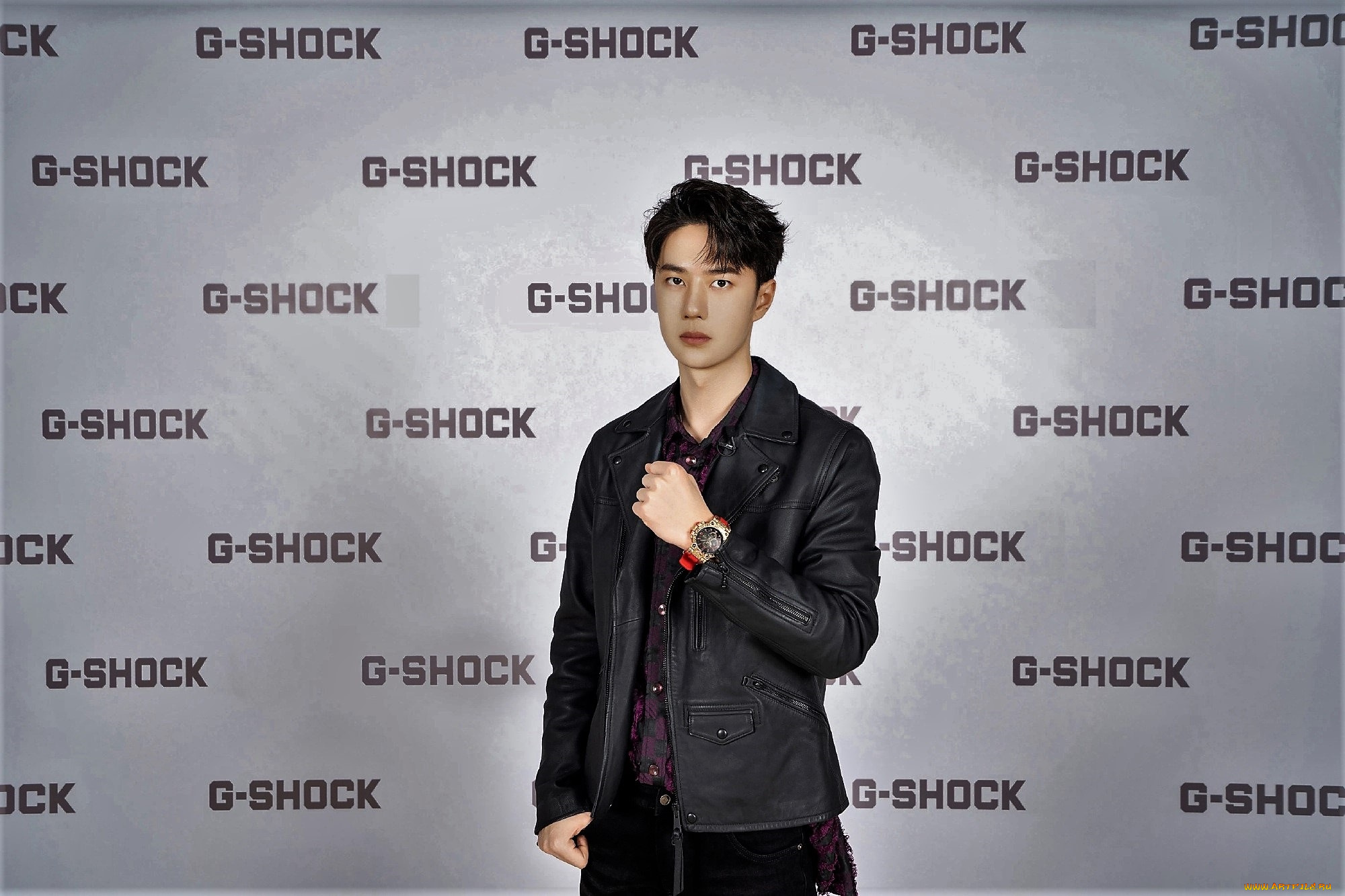 мужчины, wang, yi, bo, актер, куртка, часы