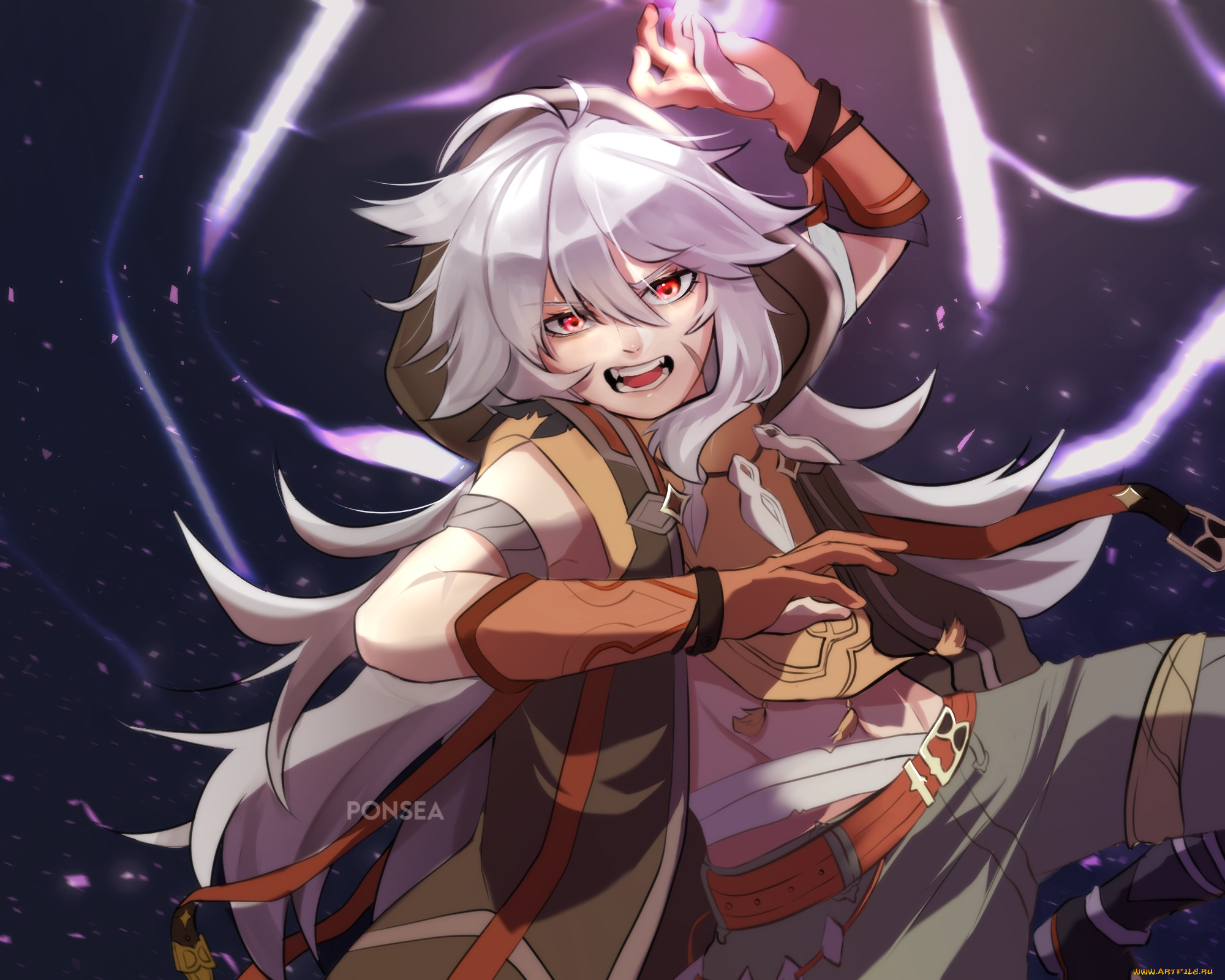 аниме, genshin, impact, genshin, impact