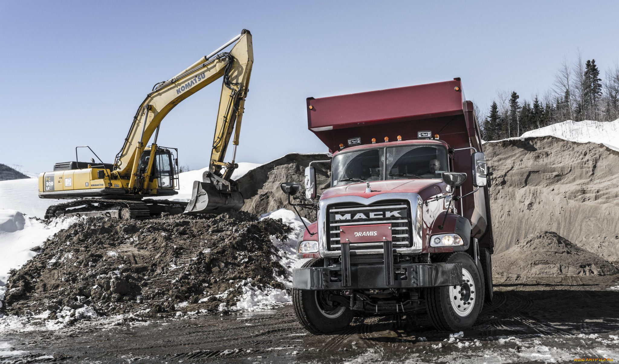 автомобили, mack