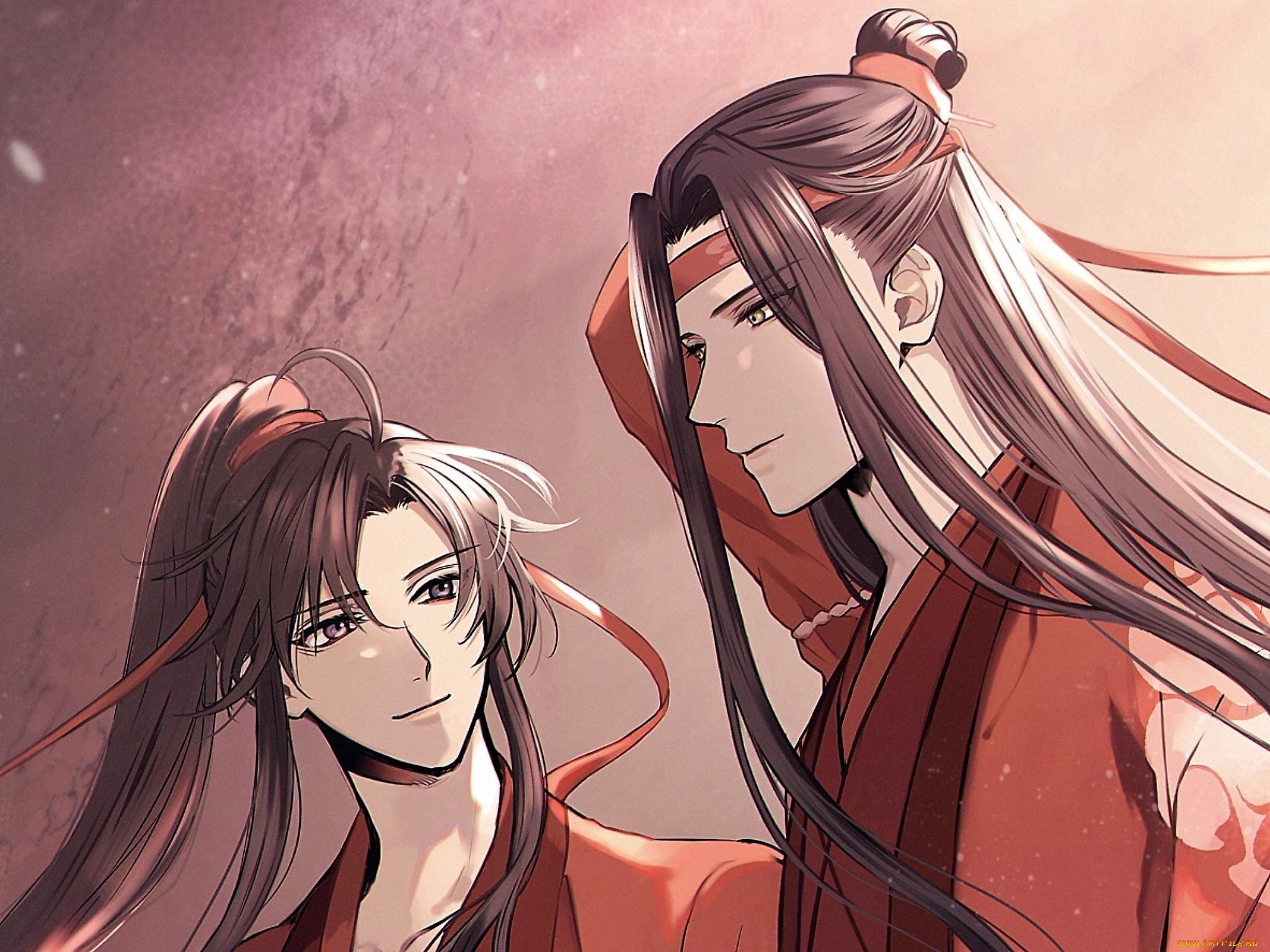 аниме, mo, dao, zu, shi, вэй, усянь, лань, ванцзи