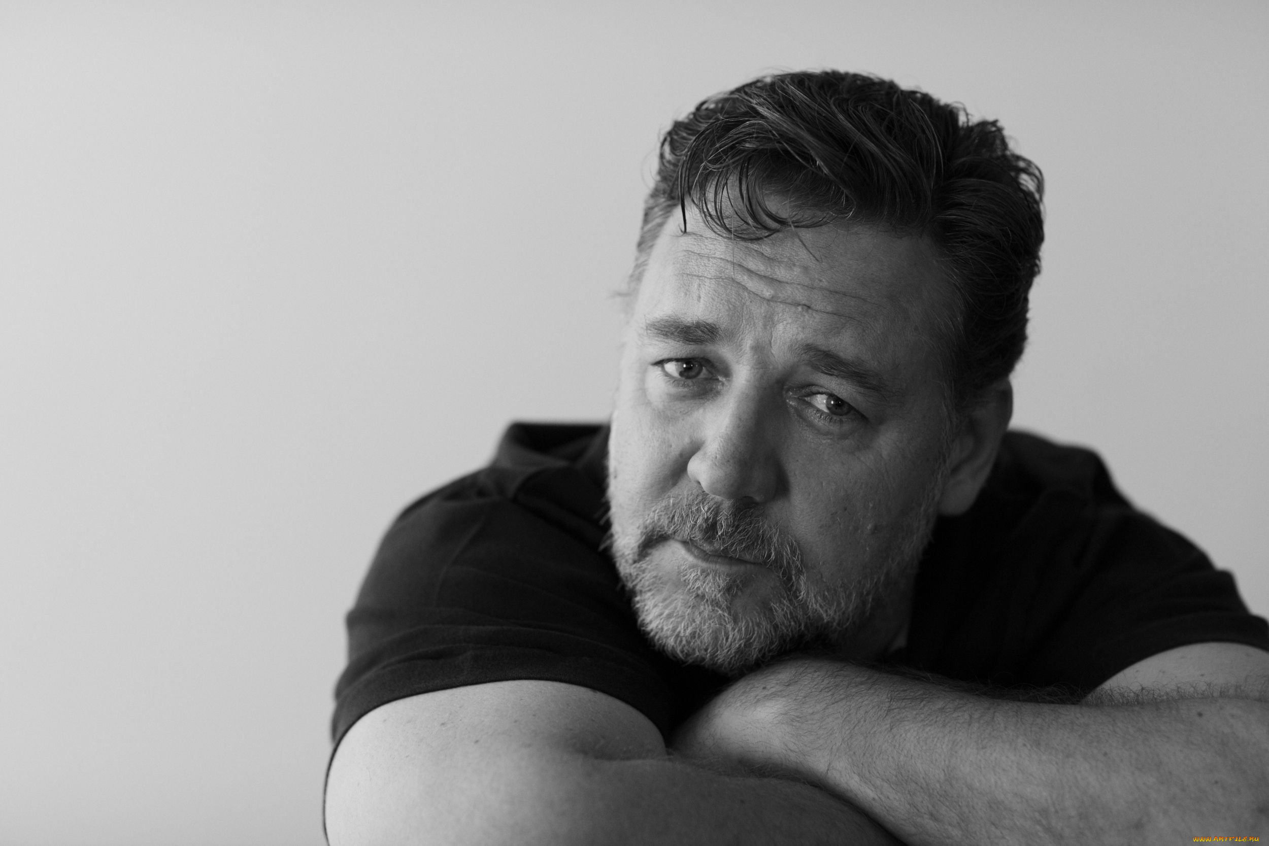 мужчины, russell, crowe, актер, лицо