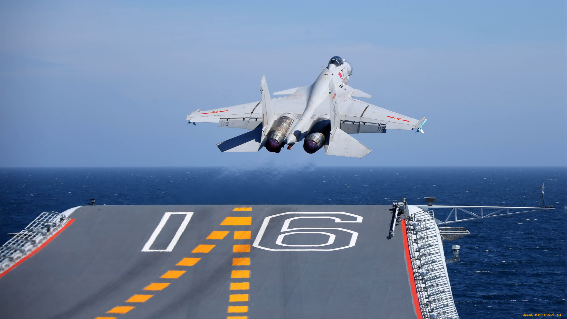 авиация, боевые, самолёты, военно, морской, флот, народно, освободительная, армия, j15, военная, машина, вода, небо, облака, полет, палуба