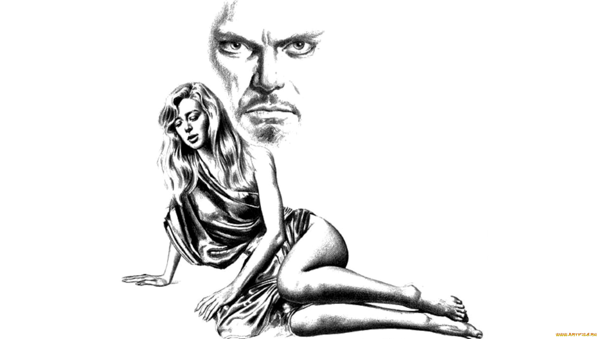 фэнтези, _boris, vallejo, женщина, лицо