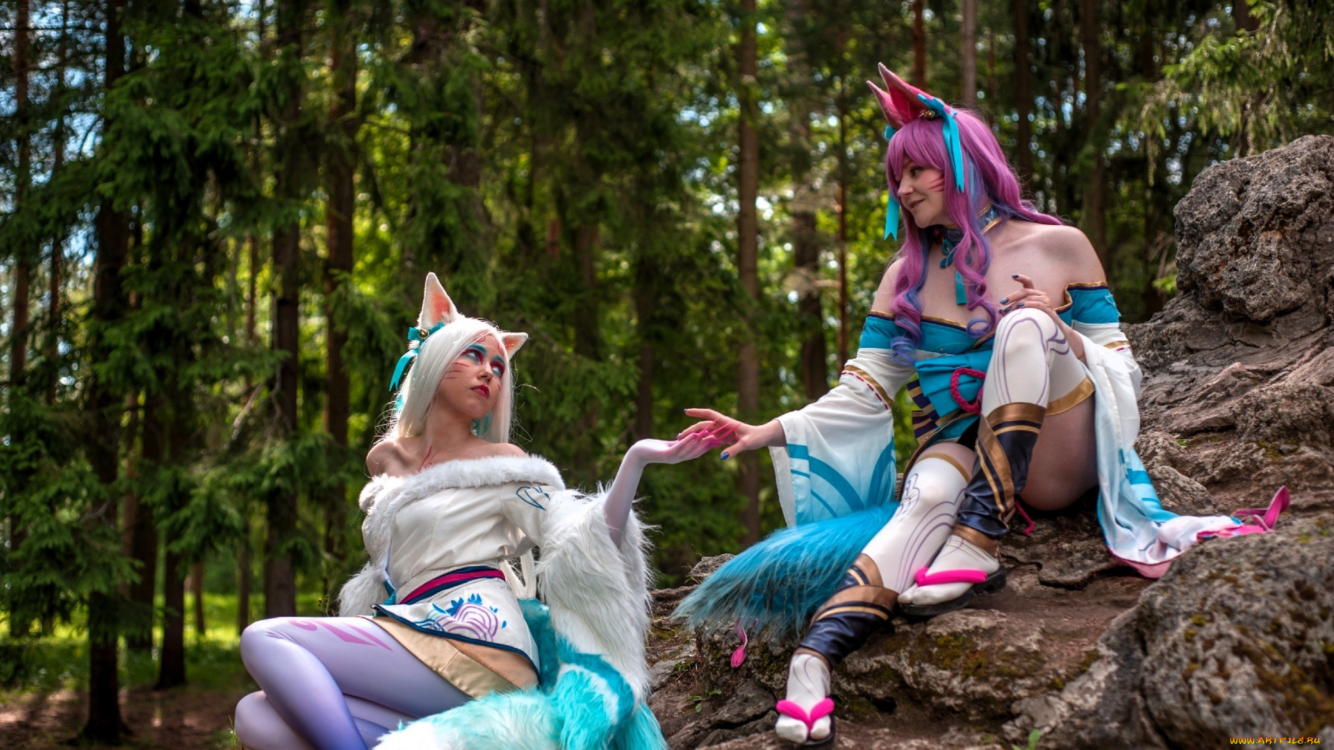 марго, гречневикова-александрова, девушки, -, креатив, , косплей, костюмы, образы, скала, лес