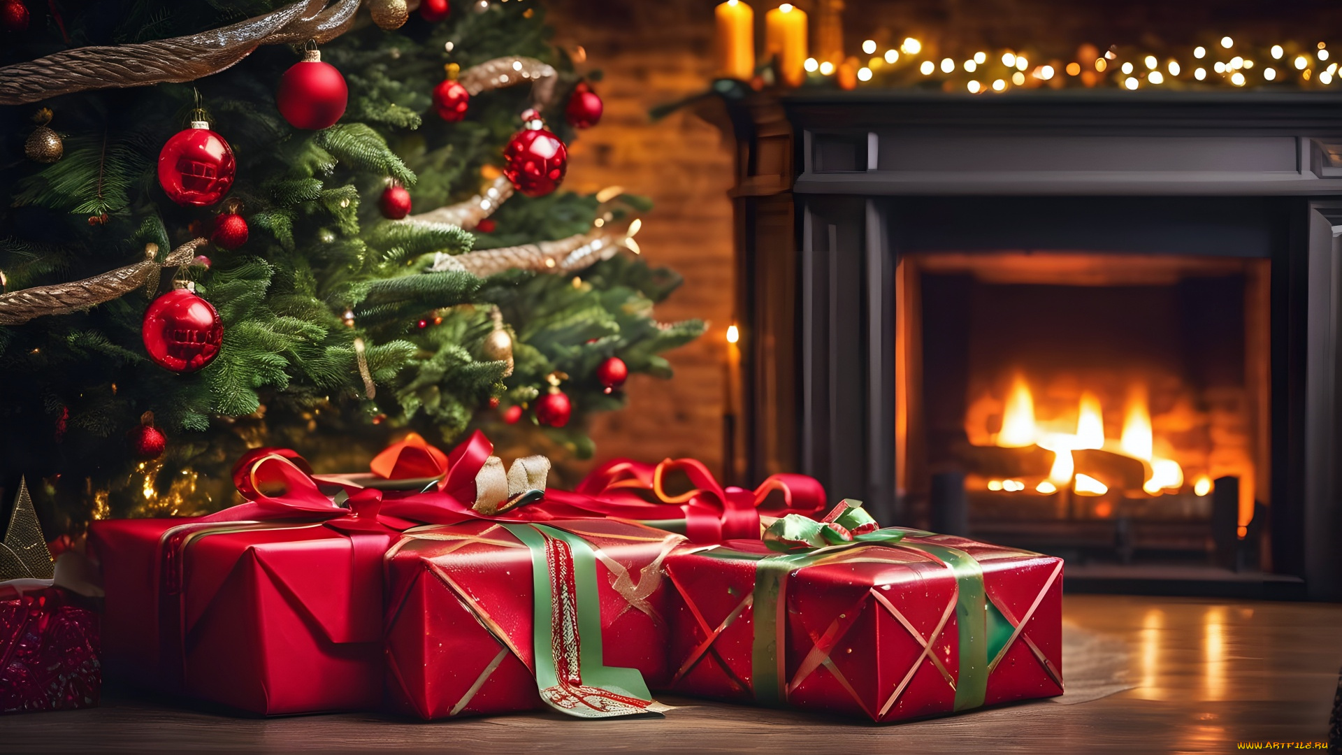 праздничные, подарки, и, коробочки, банты, подарки, ленты