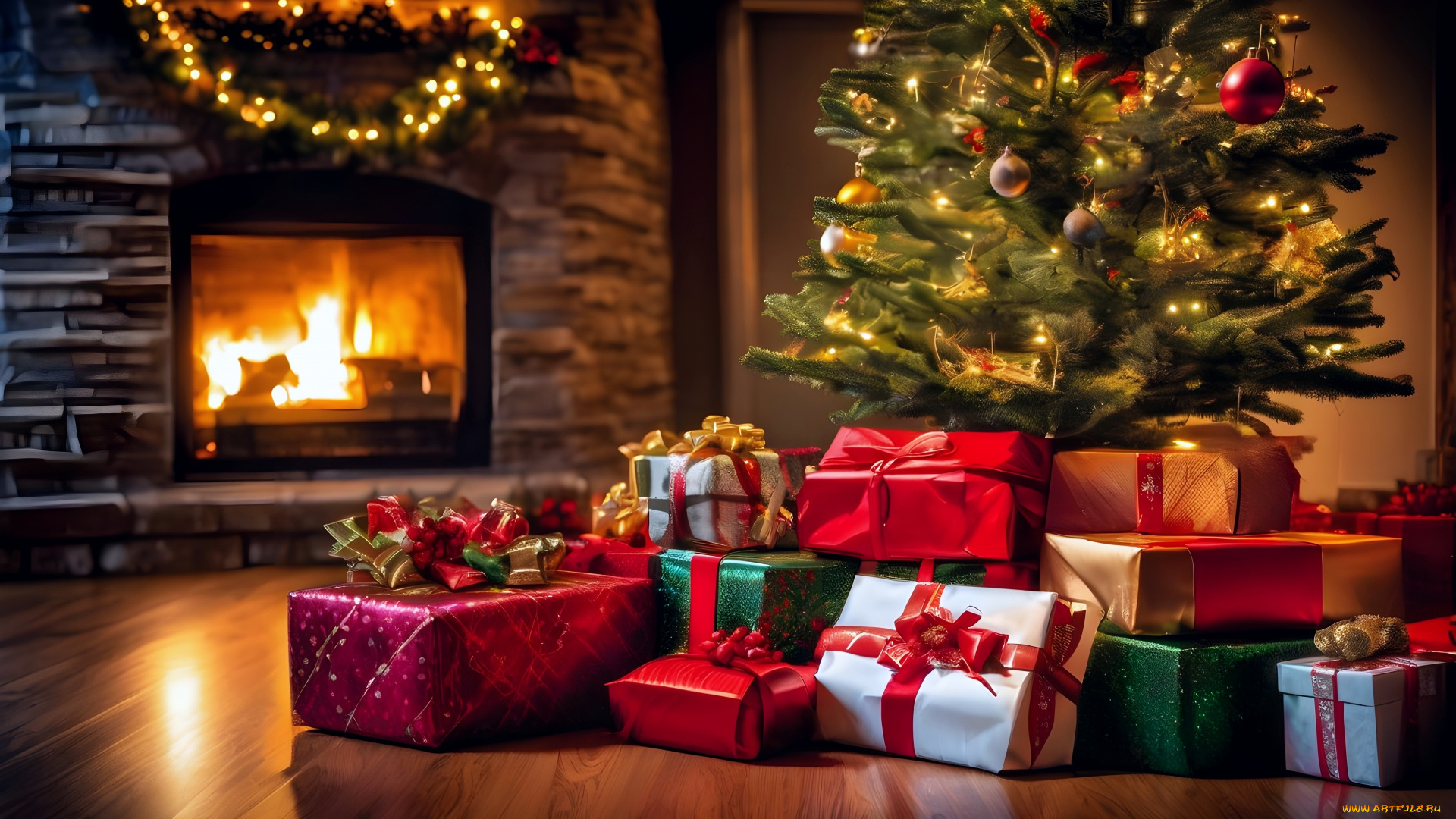 праздничные, подарки, и, коробочки, банты, подарки, ленты